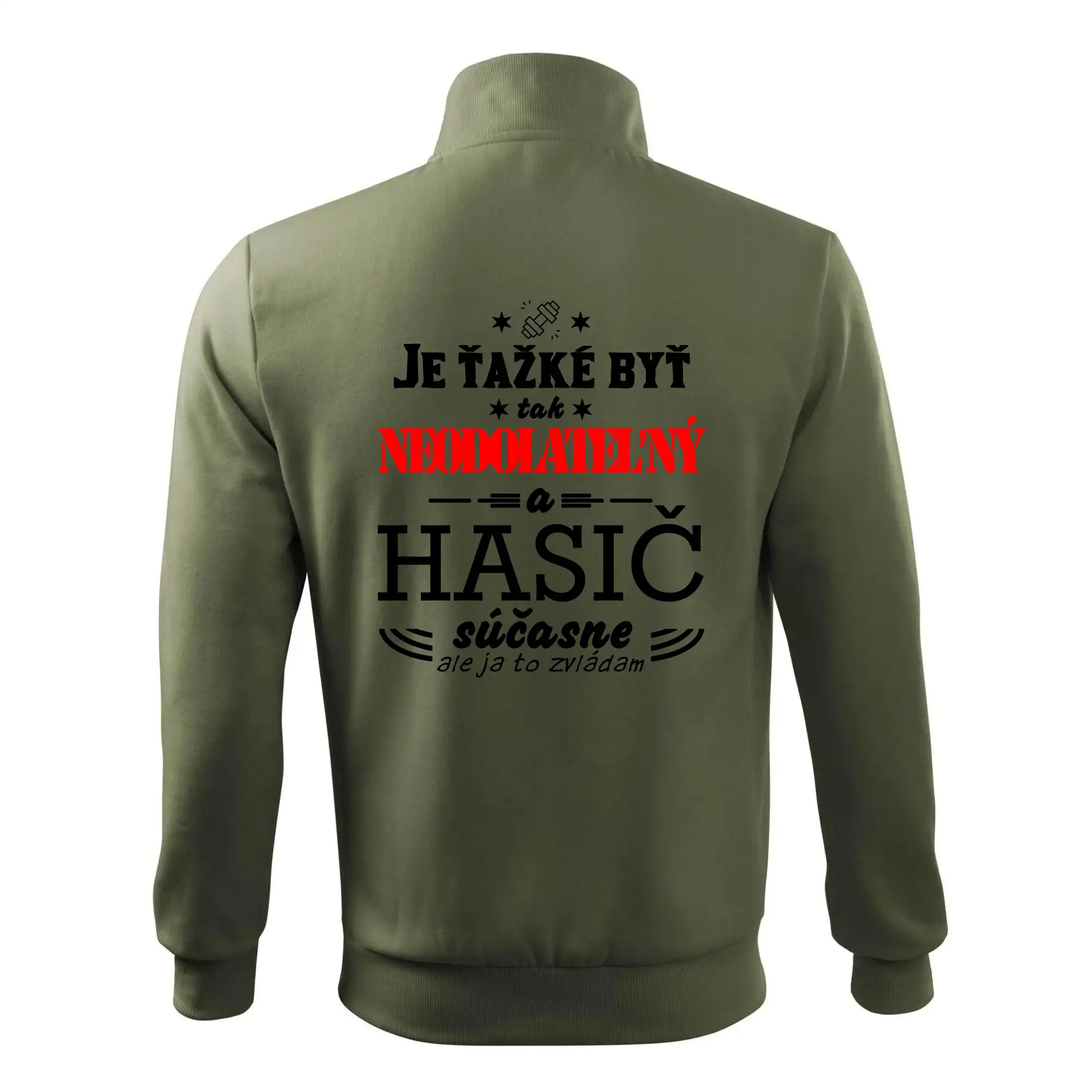 Originálne tričká pre hasičov - Neodolateľný hasič - Mikina bez kapucne Adventure