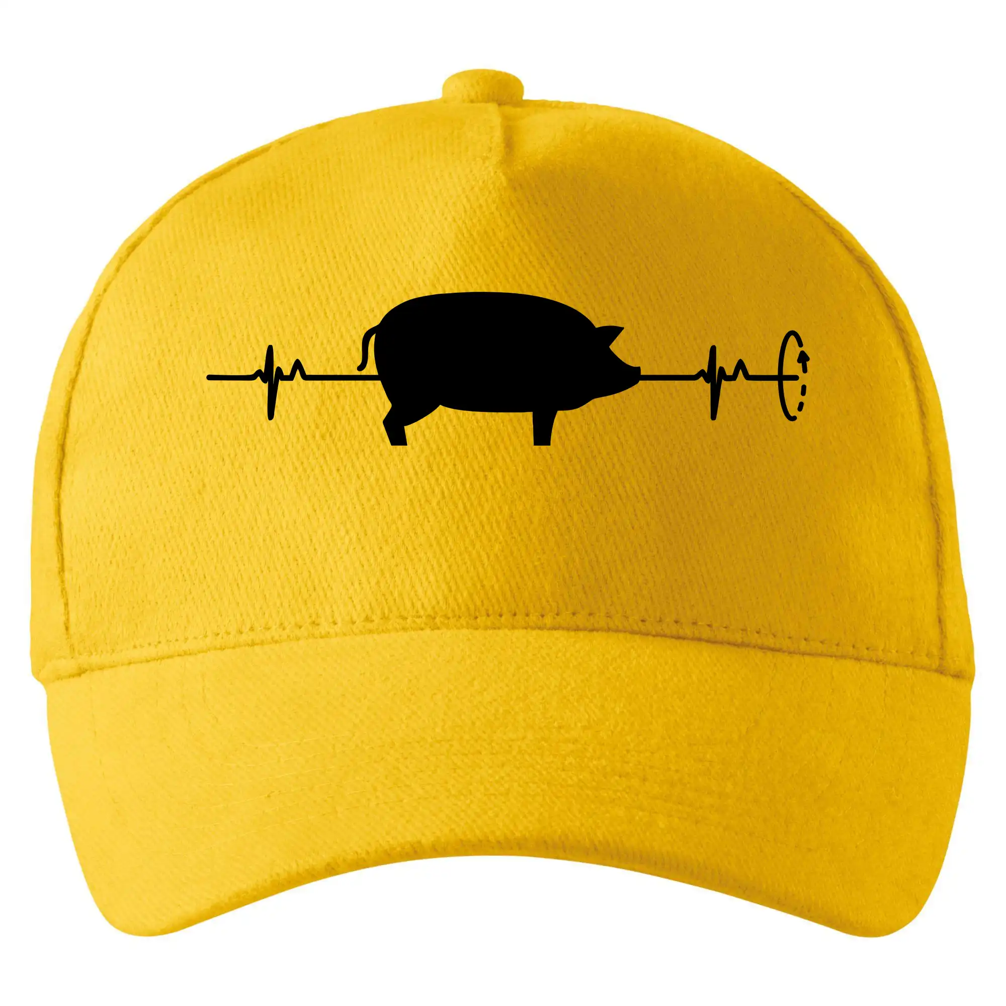 Tričká a zástery na grilovanie - EKG gril - Šiltovka so zahnutým šiltom a mosaznou sponou