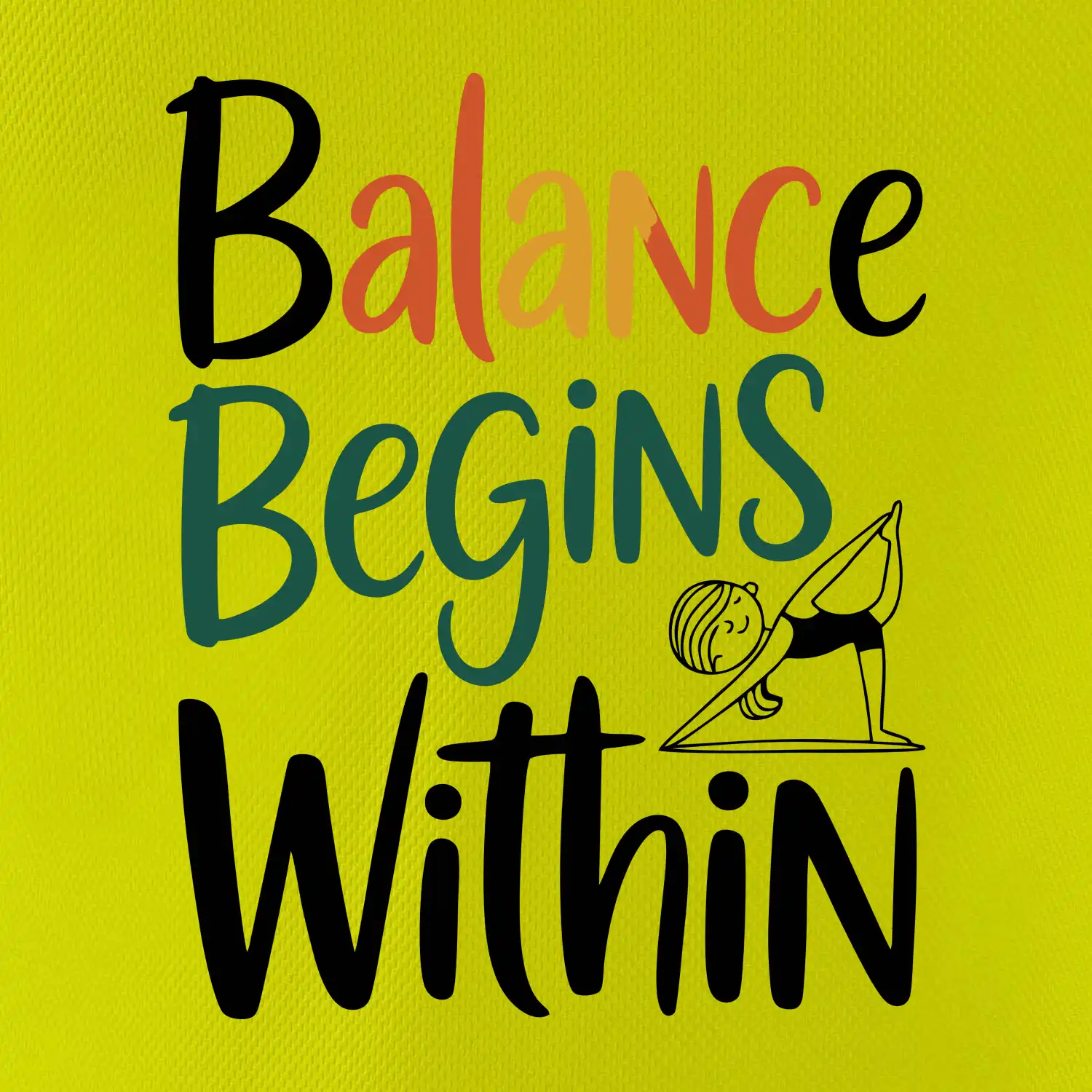 Balance begins within