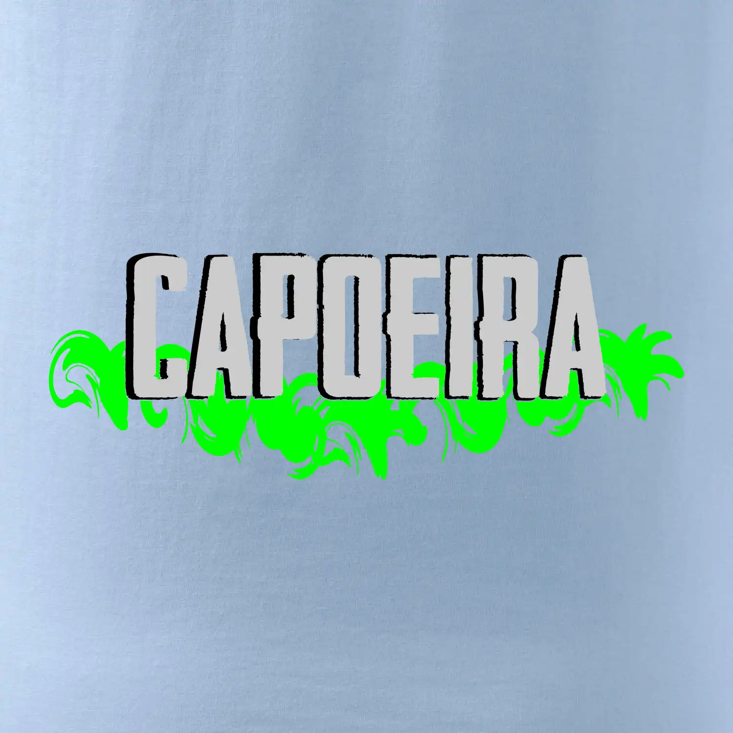 Capoeira nápis - zelený