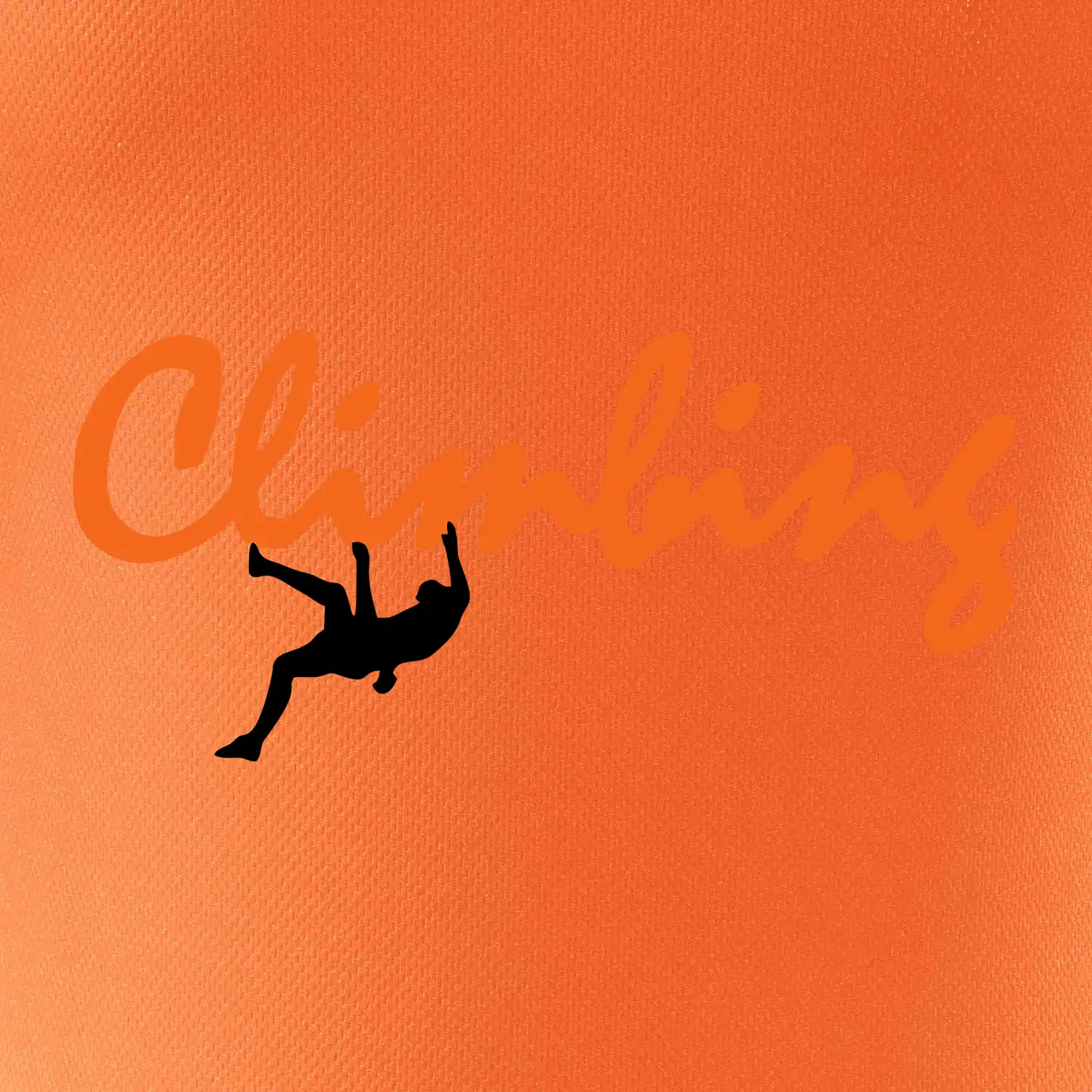 Climbing psací text