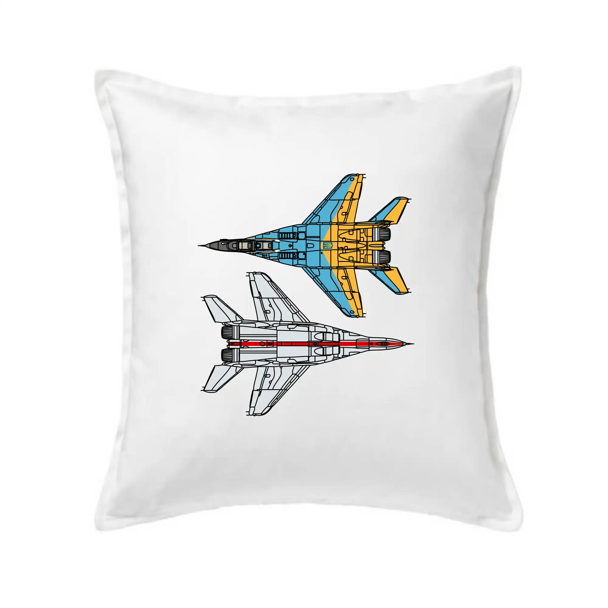 Mig 29 Fulcrum ze spoda a ze zhora