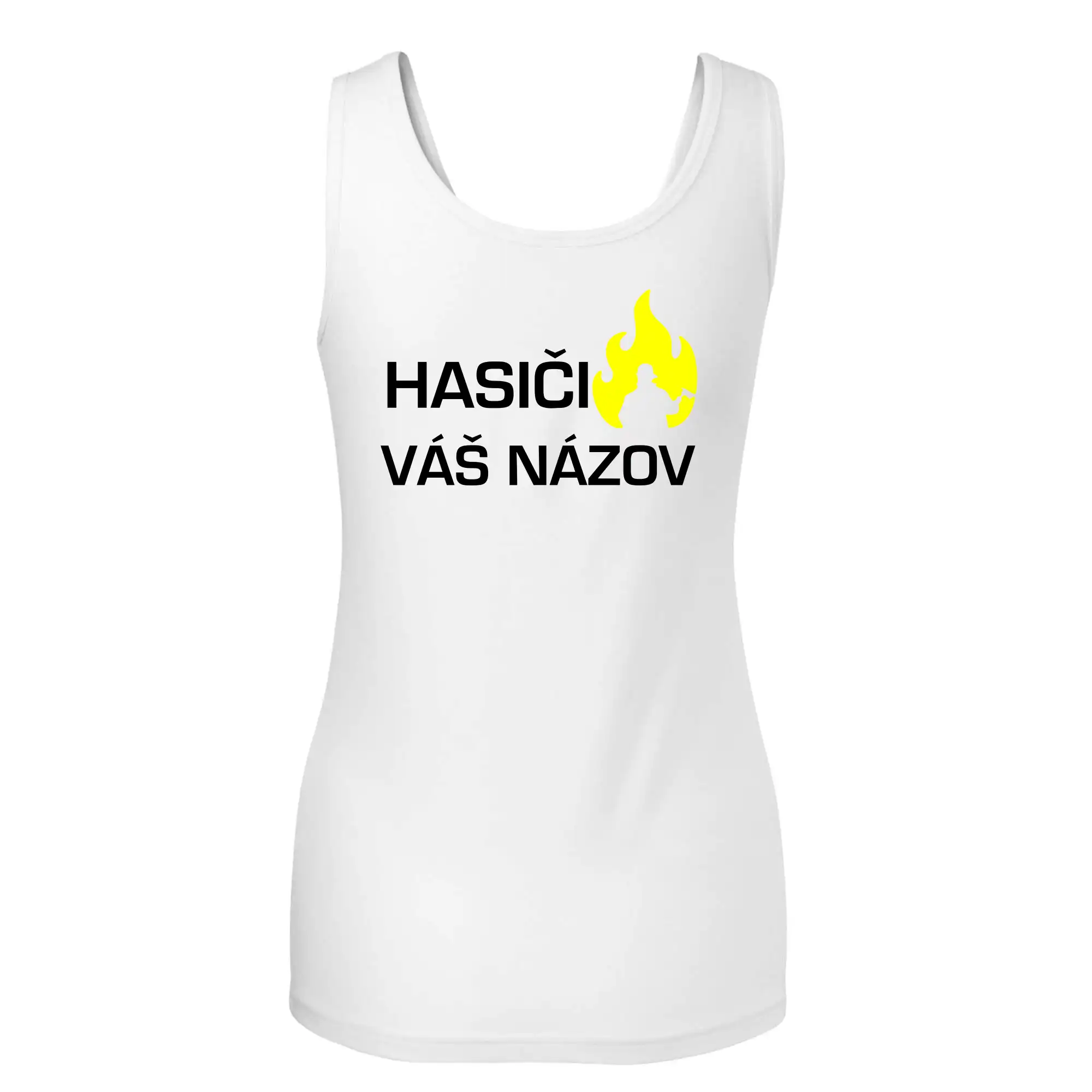 Hasiči - Váš názov - FLUO + Reflexná potlač