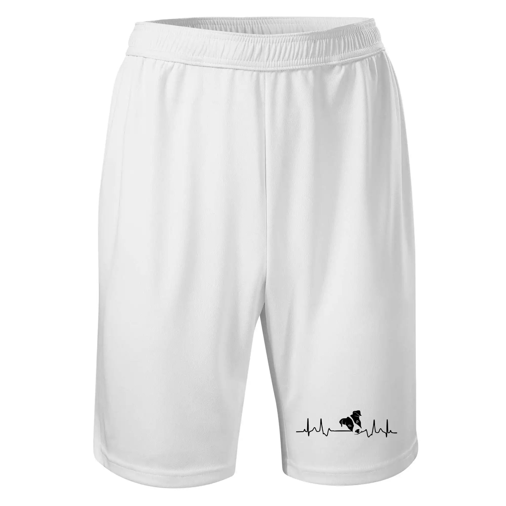 Jack Russell Teriér na tričku - Jack Russell Terriér Ekg - Šortky pánske športové