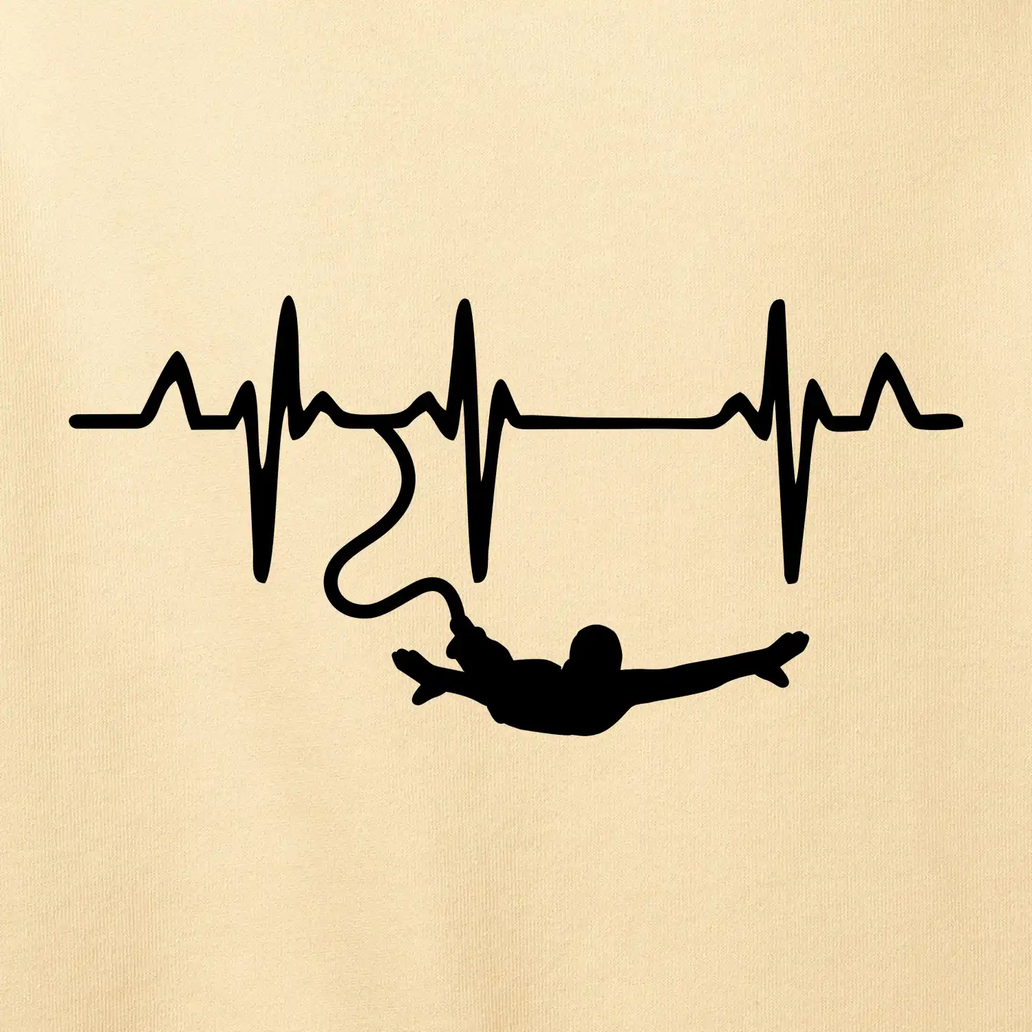 EKG bungee jumping