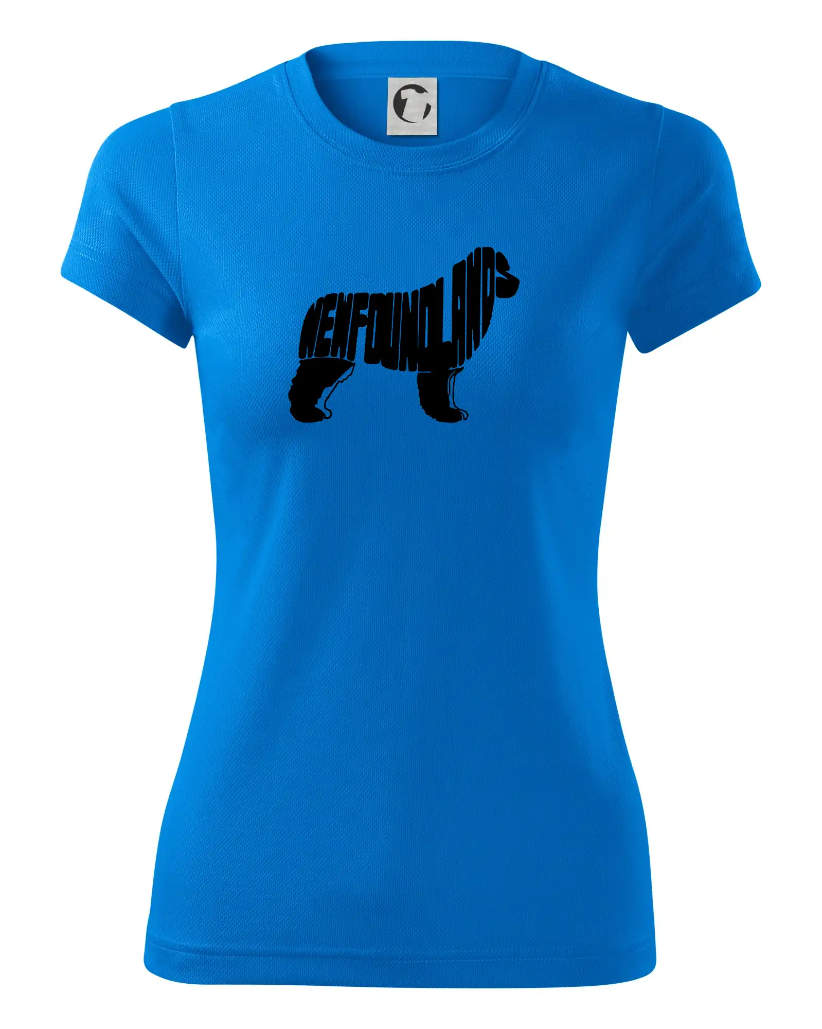 Novofundlandský pes - nápis v tělě