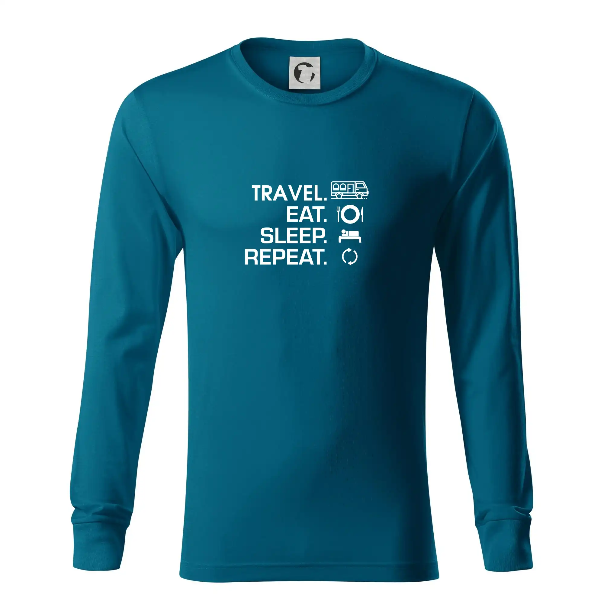 Eat sleep travel - Van