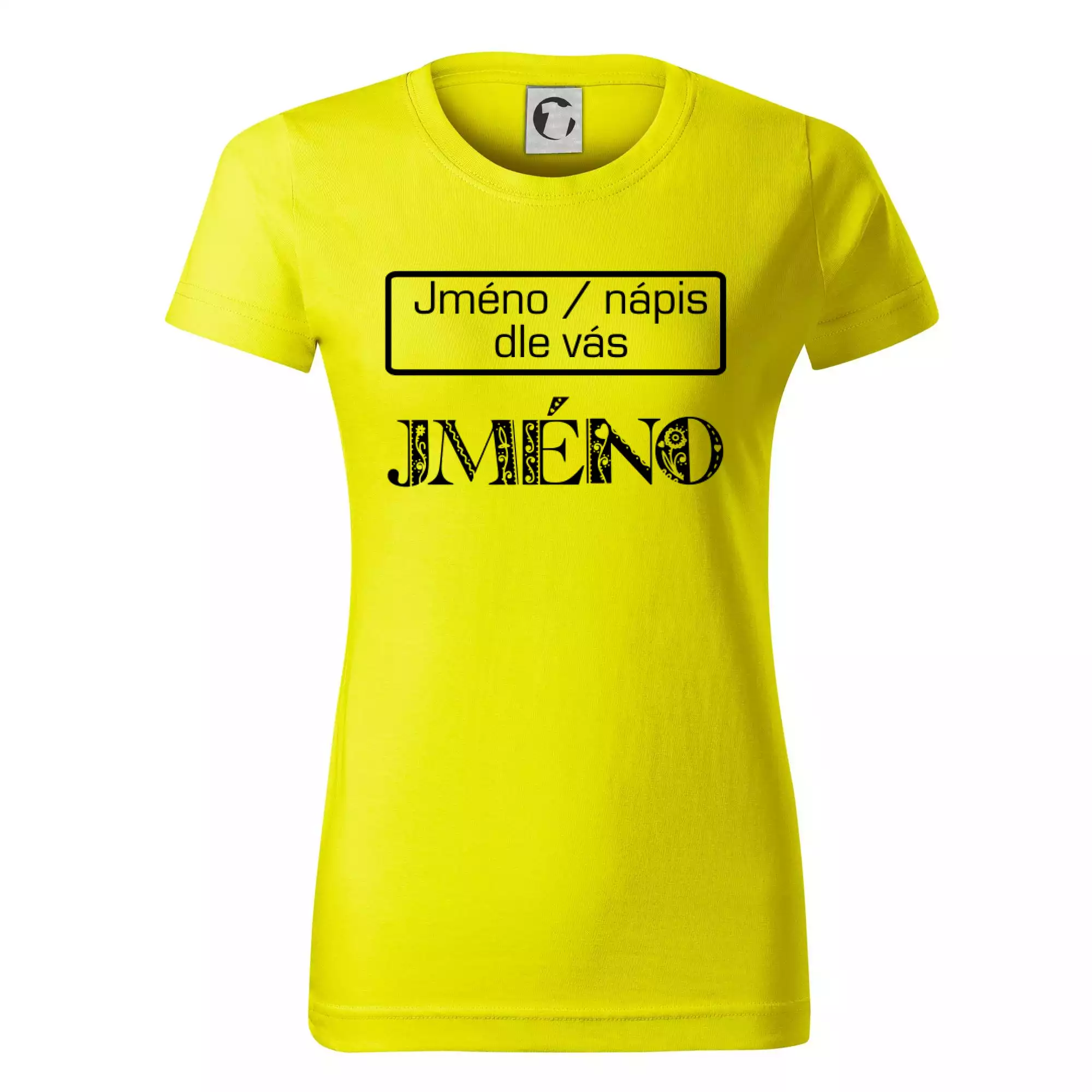 Folklor - jméno - nápis