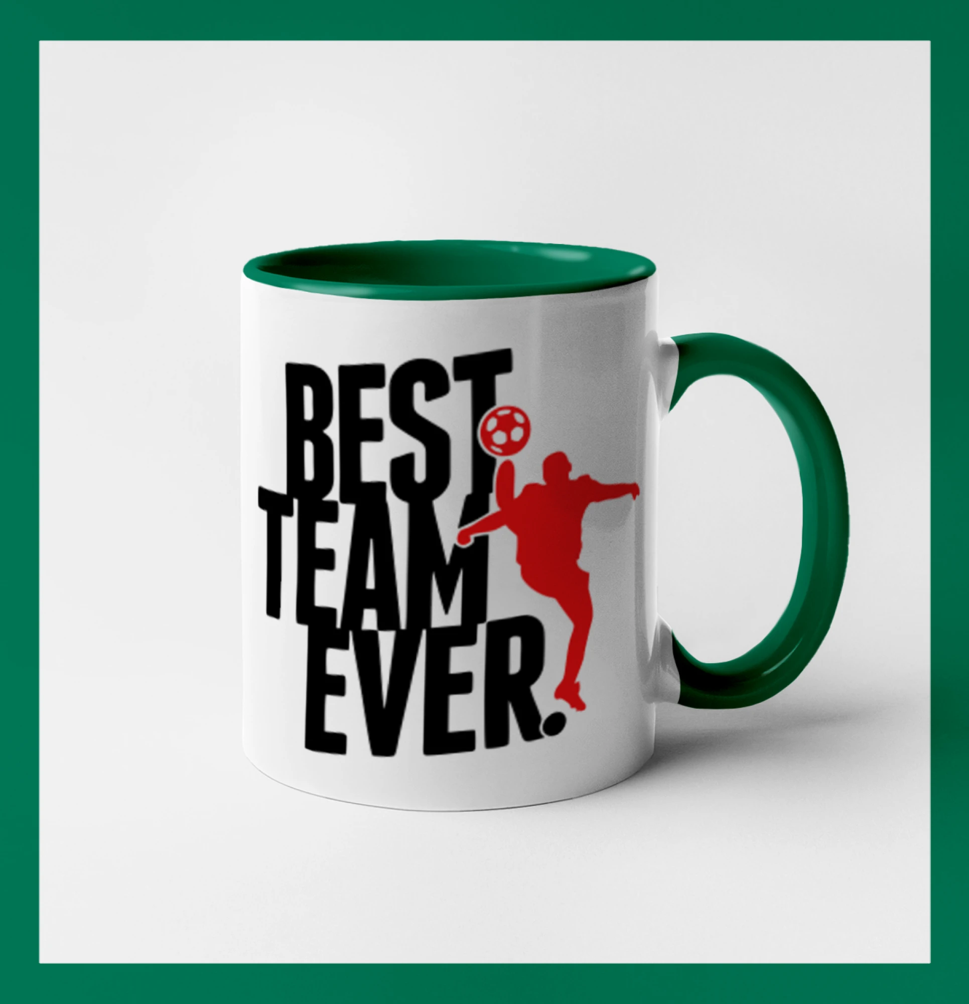 Tričká pre futbalistov - Best team ever - Hrnček 