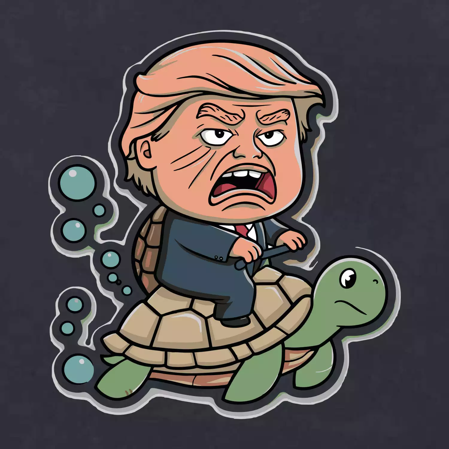 Trump a želva