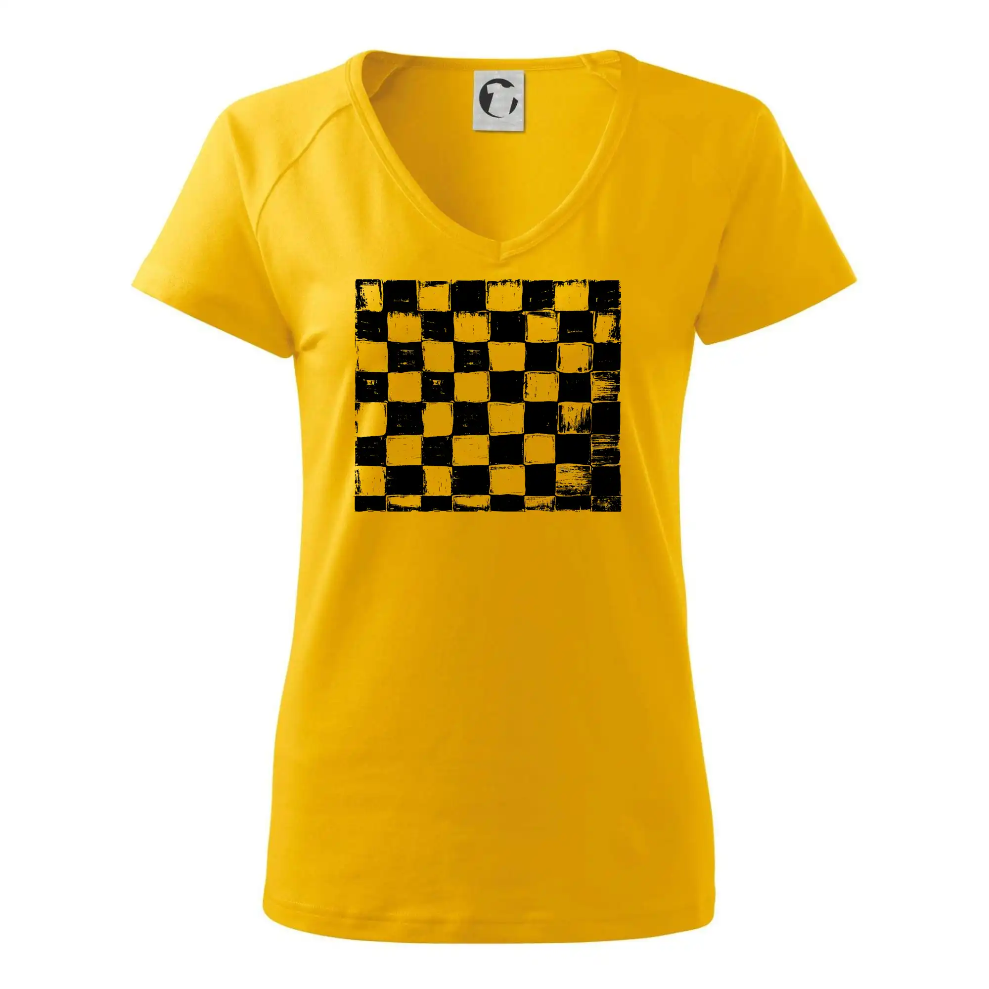 Šachovnice černá kreslená