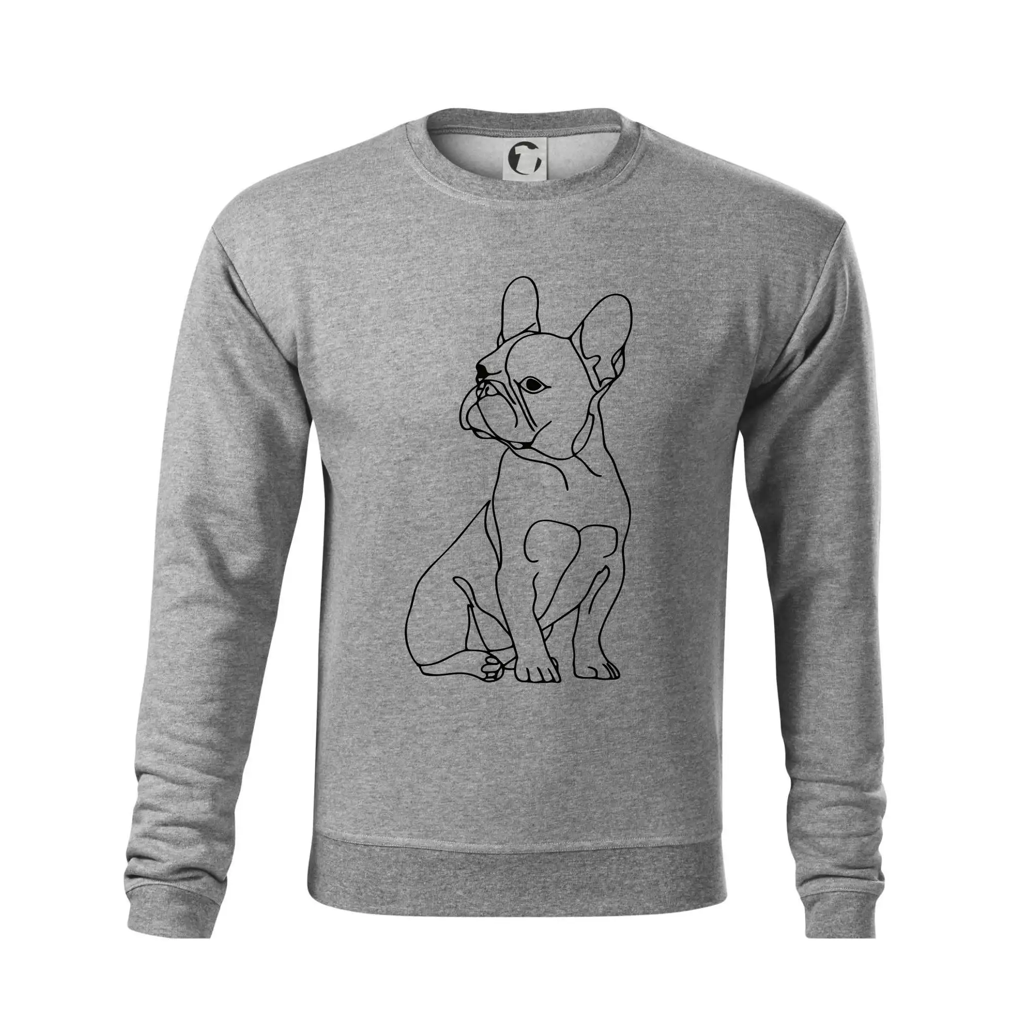 Francouzský buldoček černá kresba