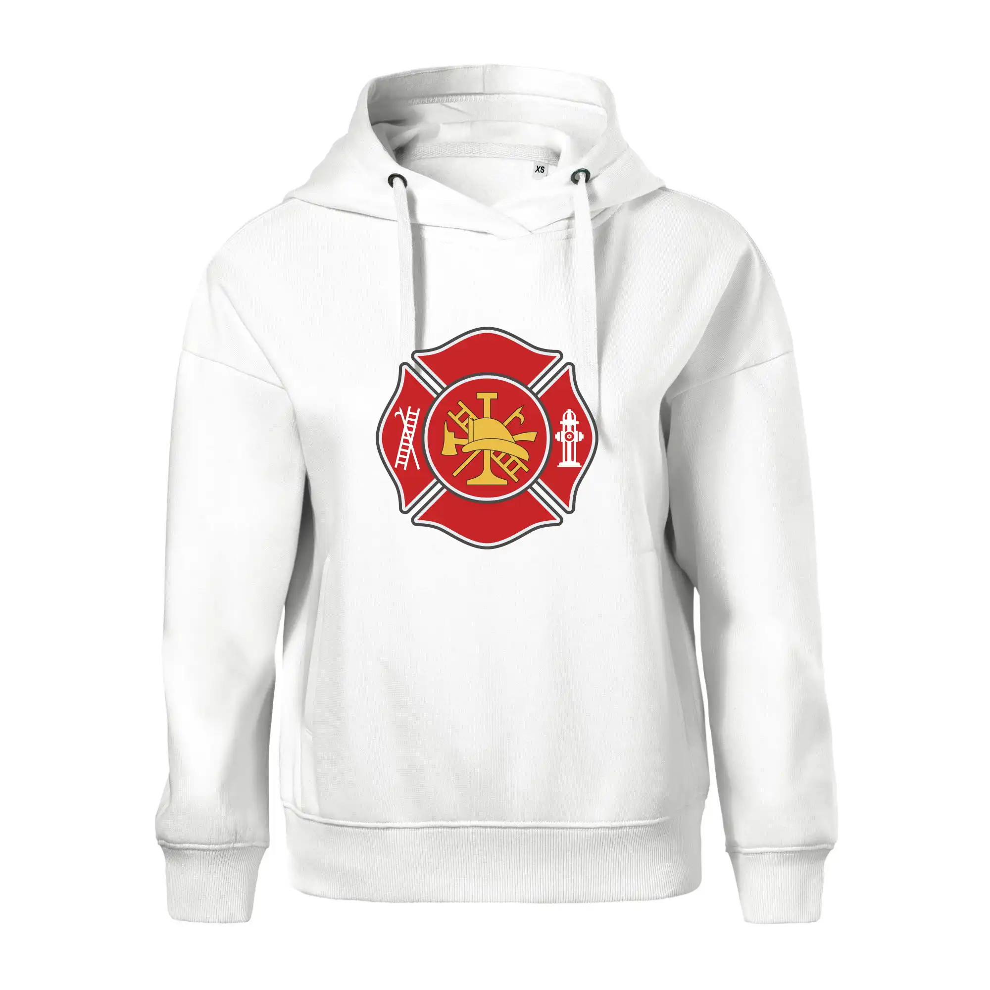 Fire department logo červené