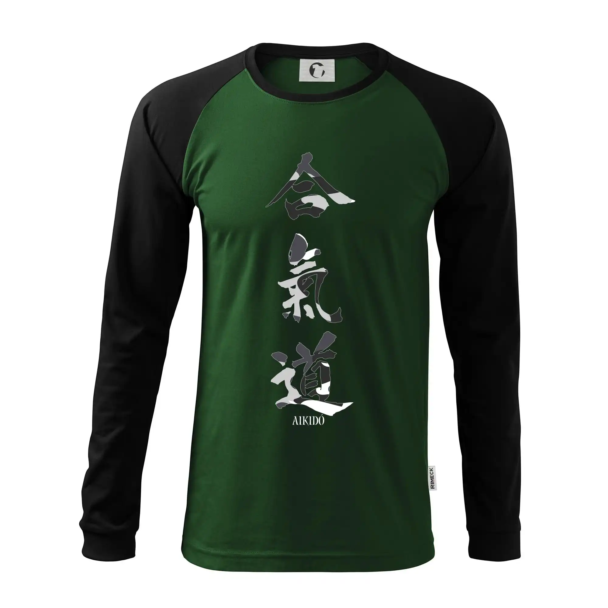 Aikidó maskáčový nápis