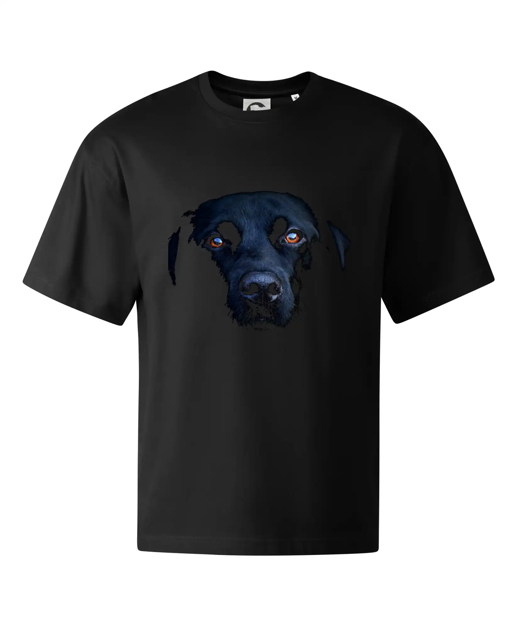 Labrador - Čierny Labrador fotka - Stage unisex - OVERSIZE