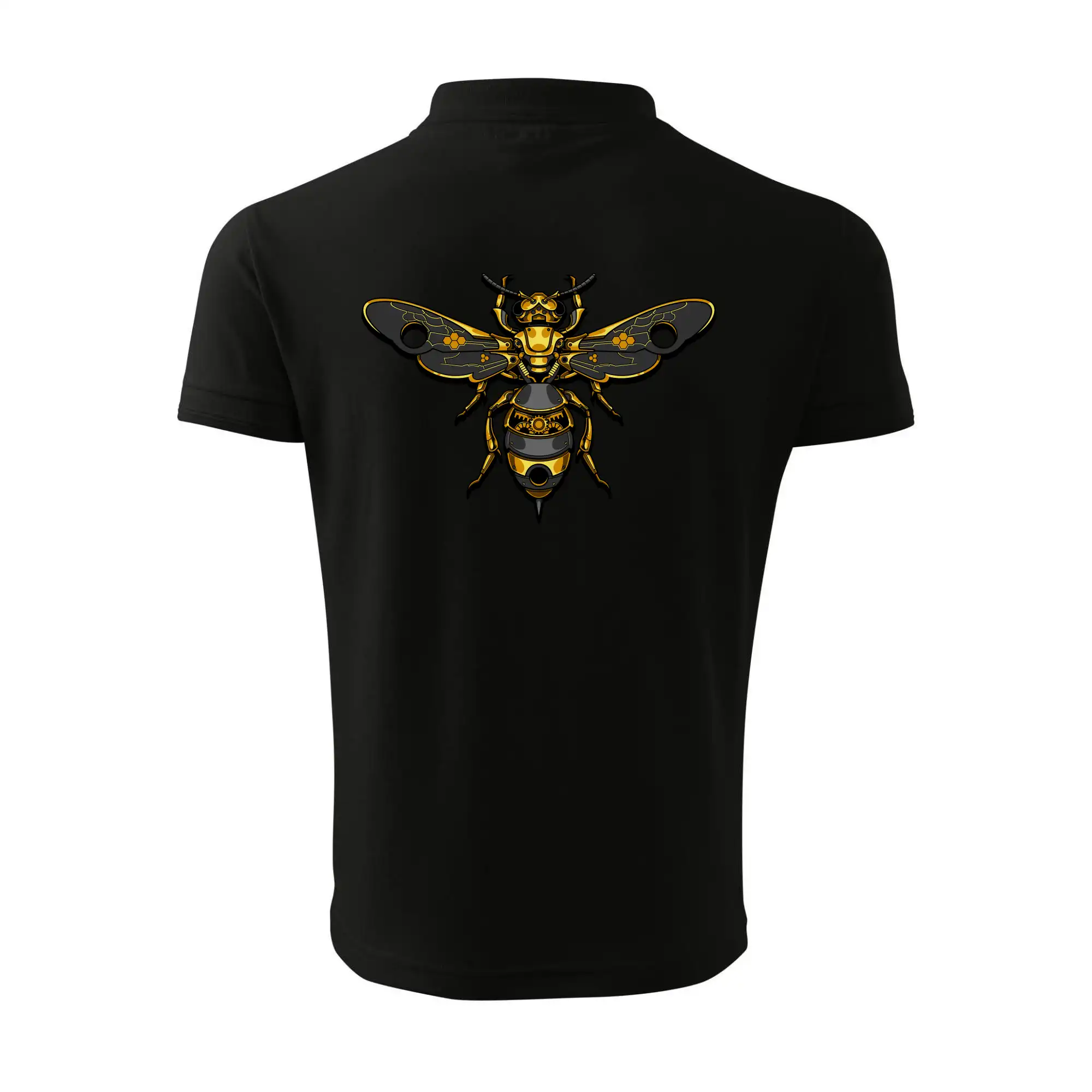 Steampunk včela s dírou ve křídle