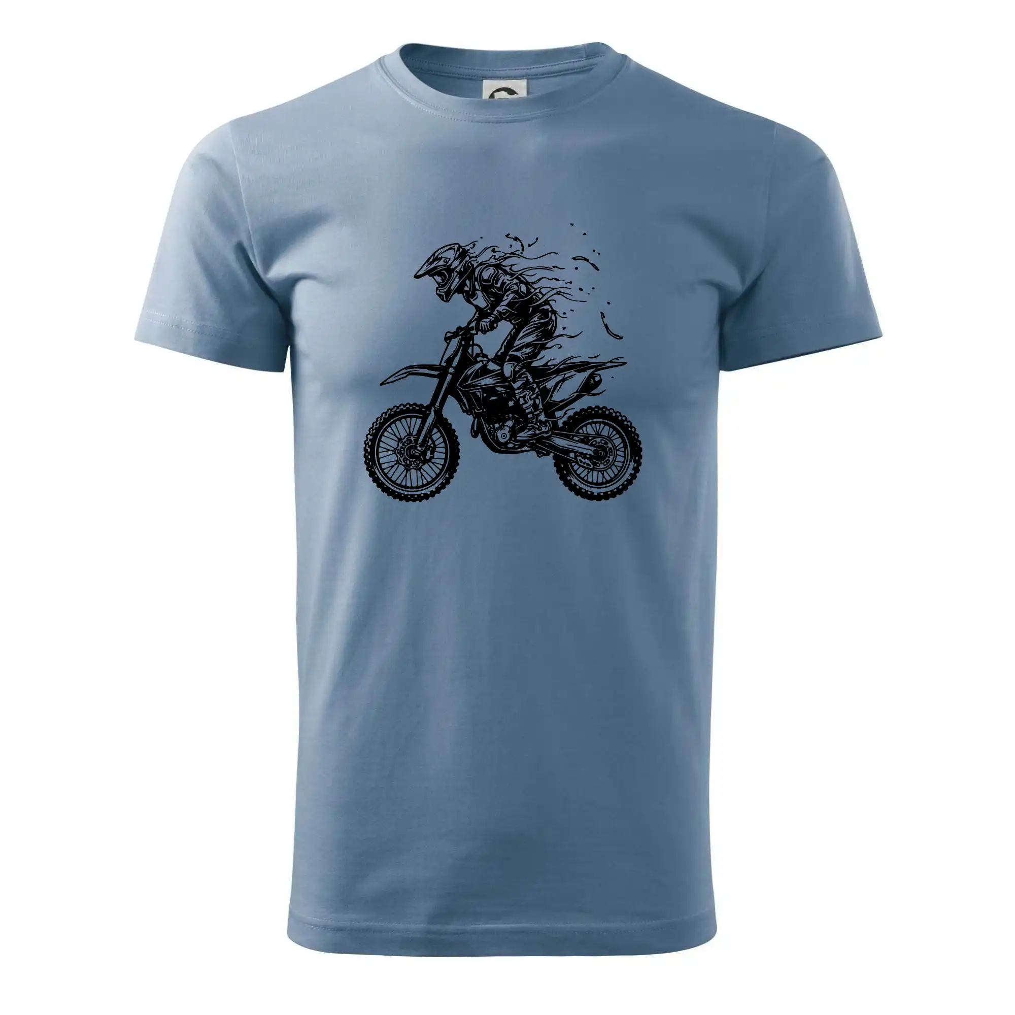 Motocross tričká - Cross - Enduro kostra - Klasické pánske tričko vyššej gramáže