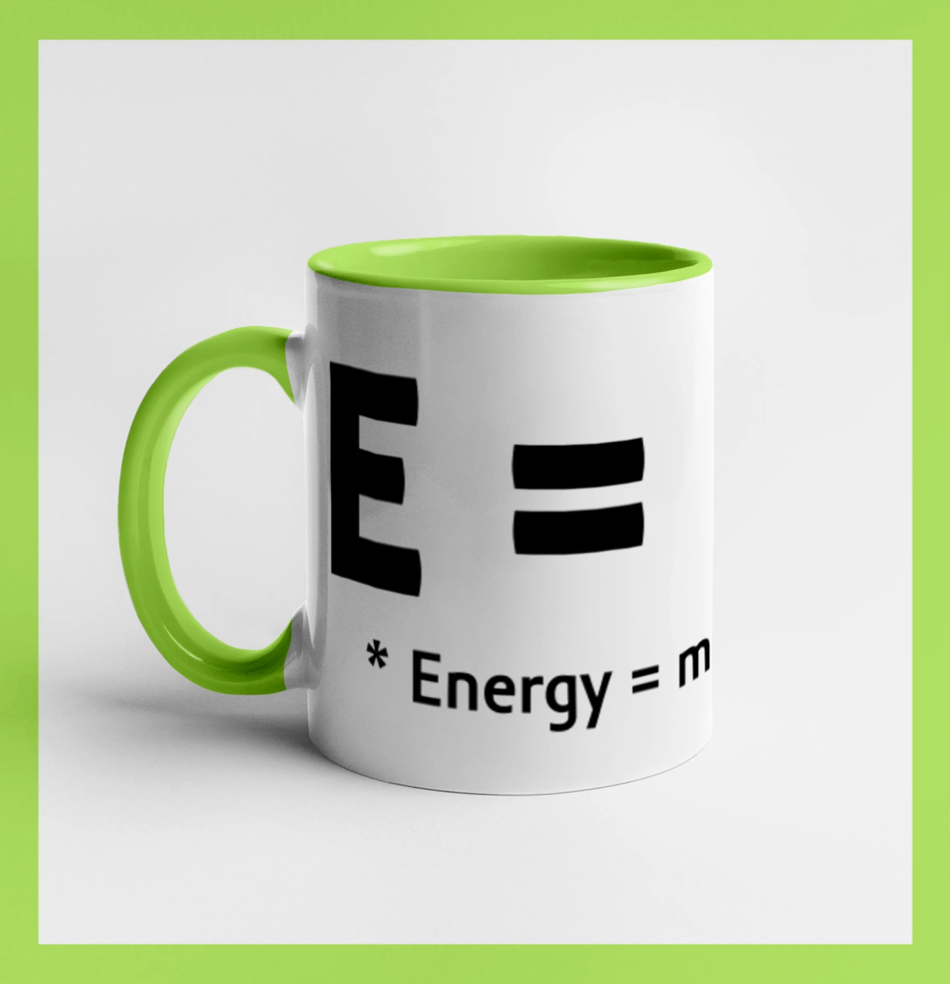 e = mc2 - coffee milk