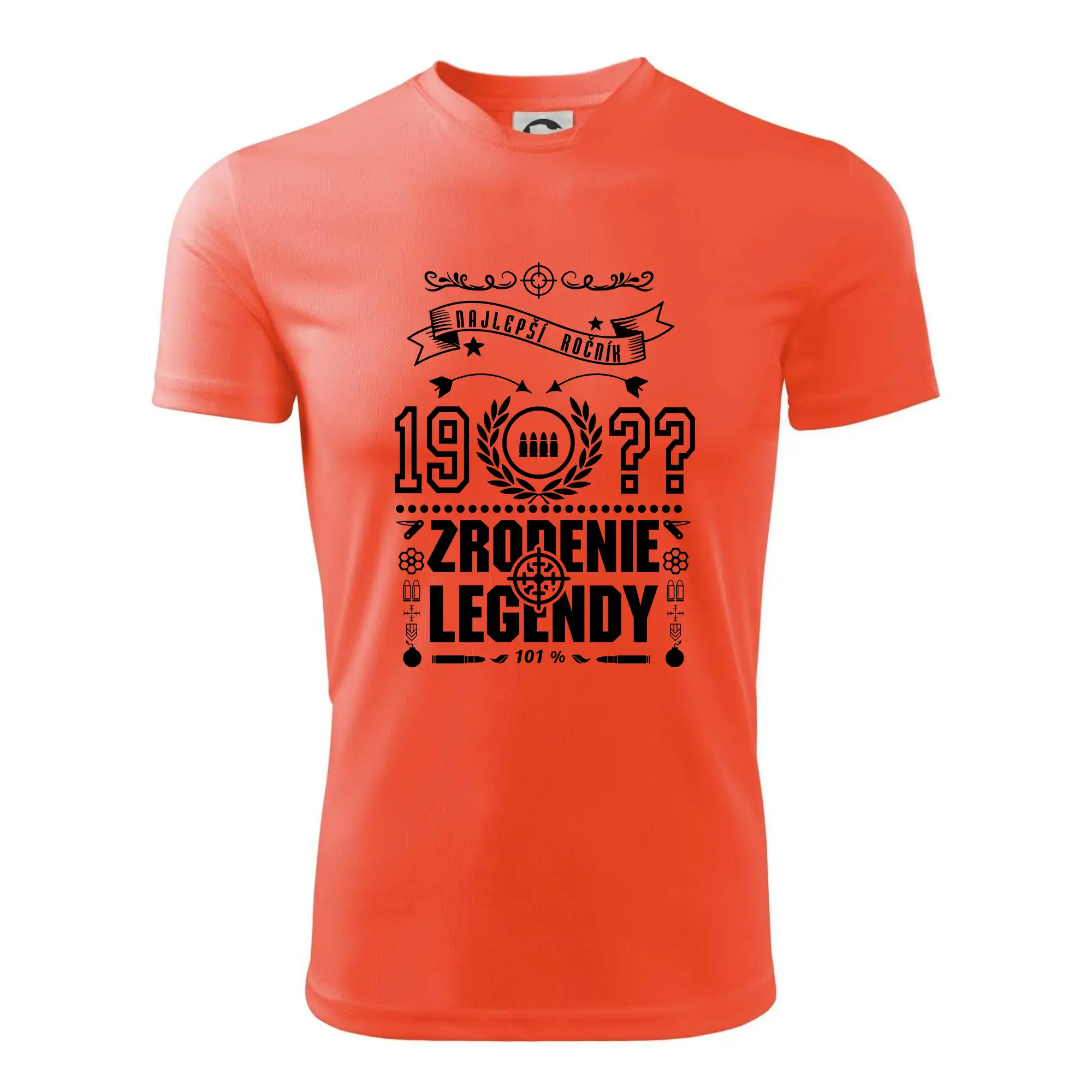 Vojenská tričká s potlačou - Zrodenie legendy - pre vojaka - Pánske tričko Fantasy športové