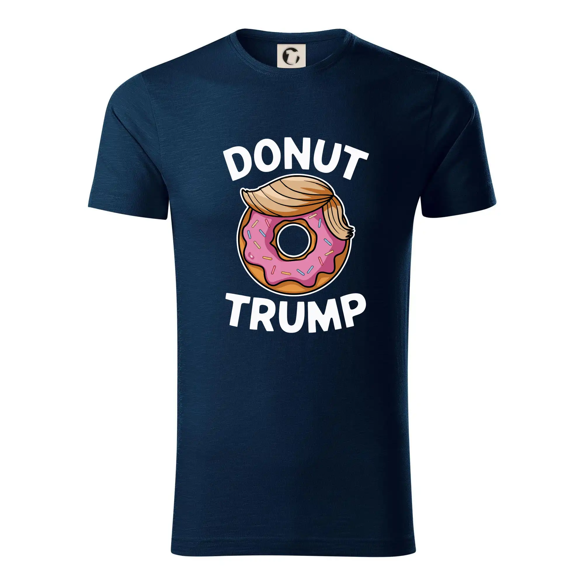 Politické tričká - Donut Trump - Tričko z organickej bavlny