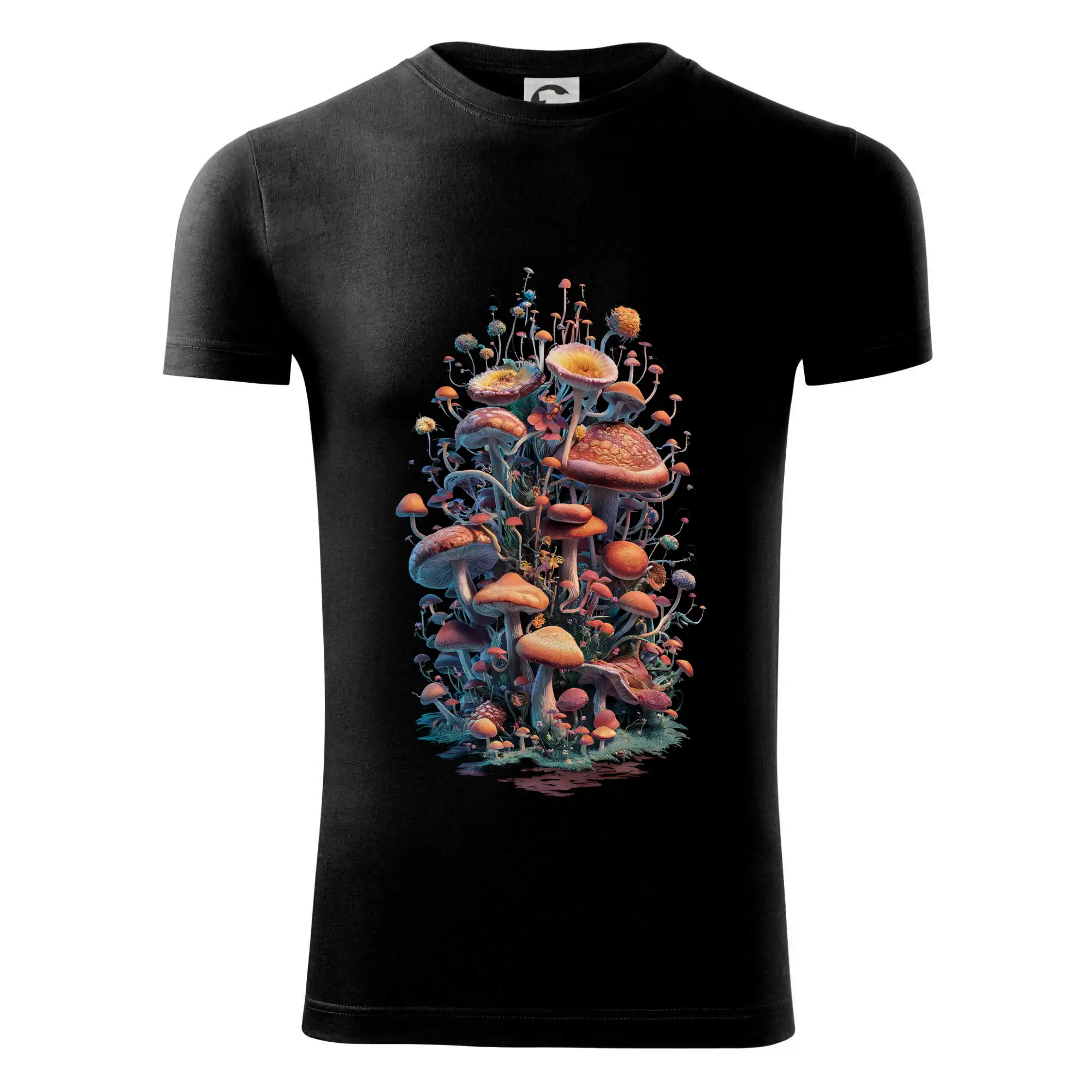 Tričká s motívmi ktoré frčia na internete - Goblincore  mushrooms and tiny creatures - Viper FIT - Pánske zúžené tričko