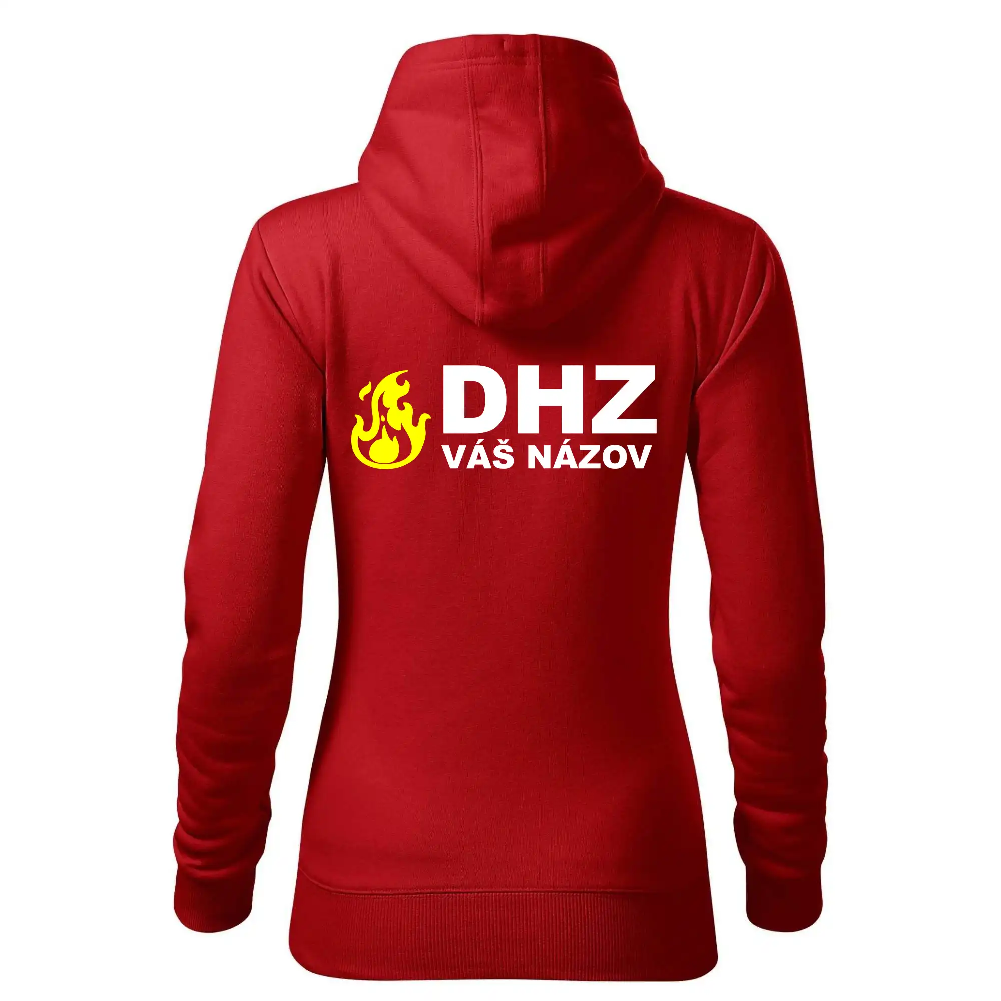 DHZ (oheň, firesport, názov sboru - vlastný nápis)