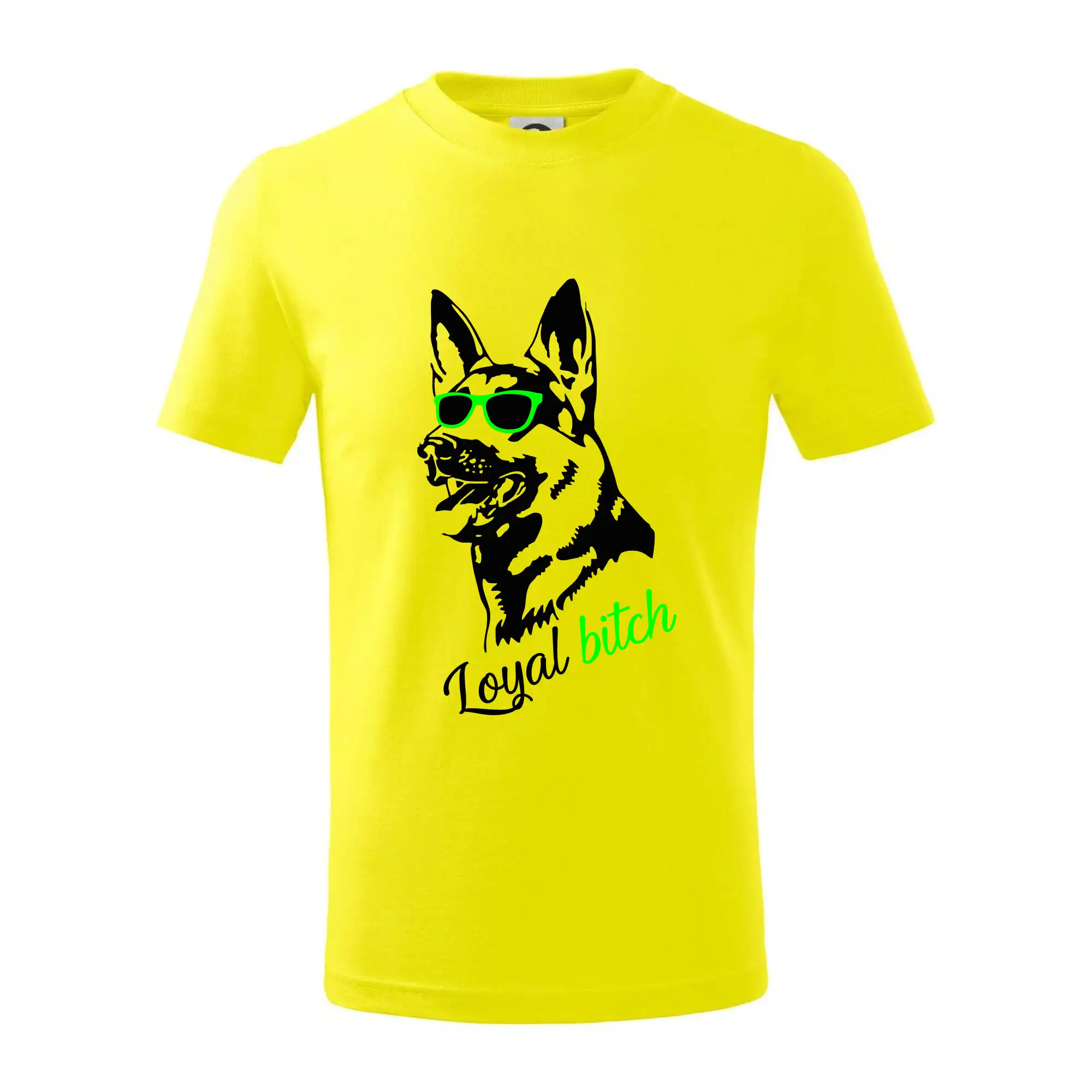 Nemecký ovčiak - Nemecký ovčiak - loyal bitch - Tričko detské bavlnené