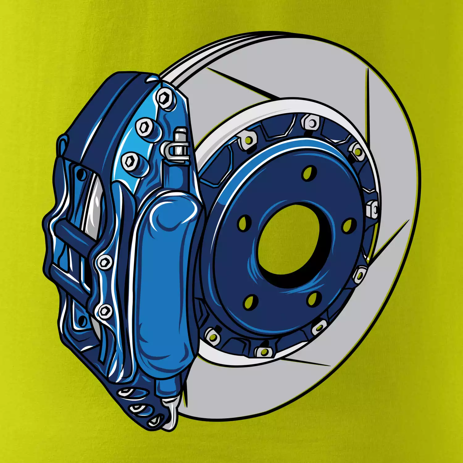 Auto kotoučová brzda