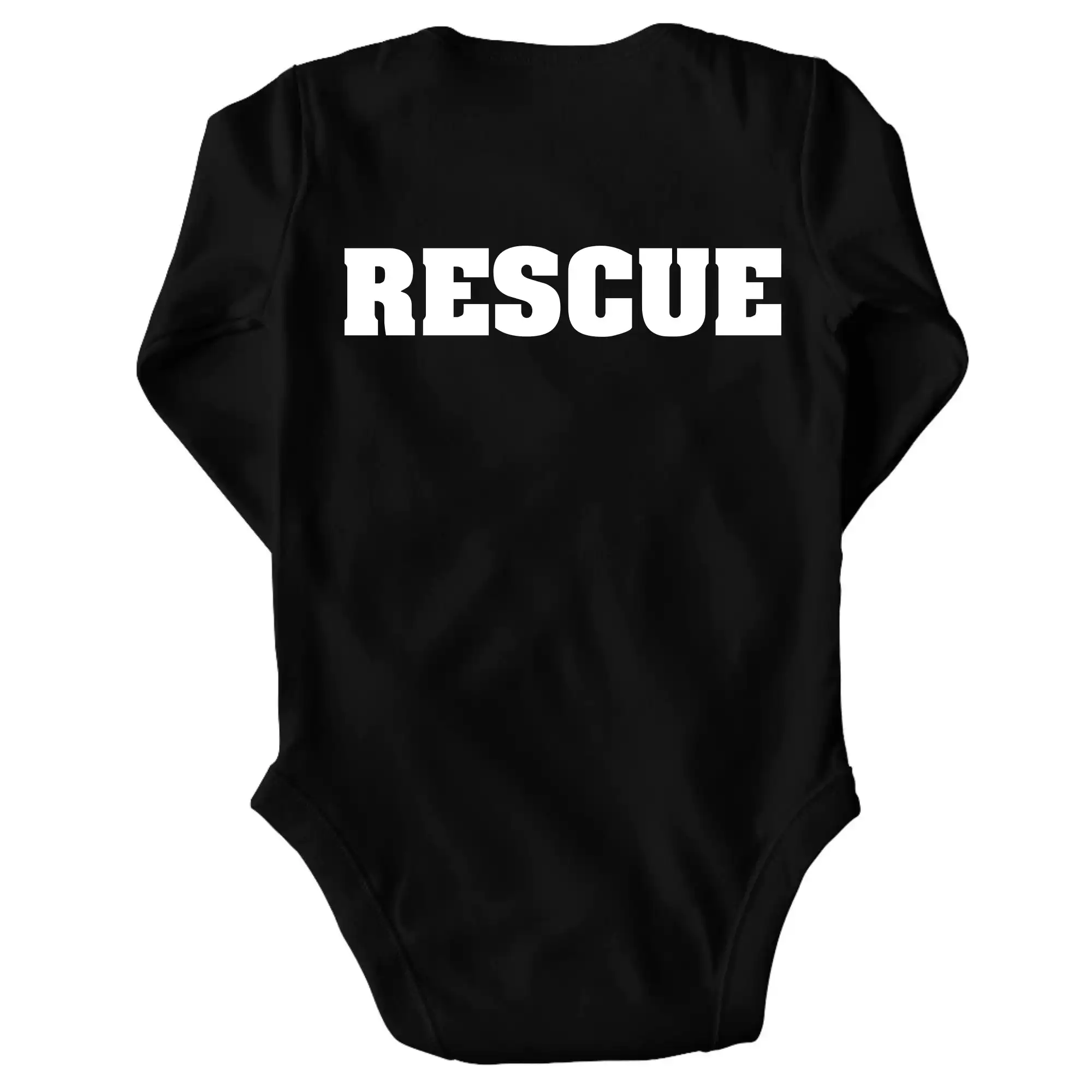 Rescue - Hviezda na prsníku + nápis na chrbte