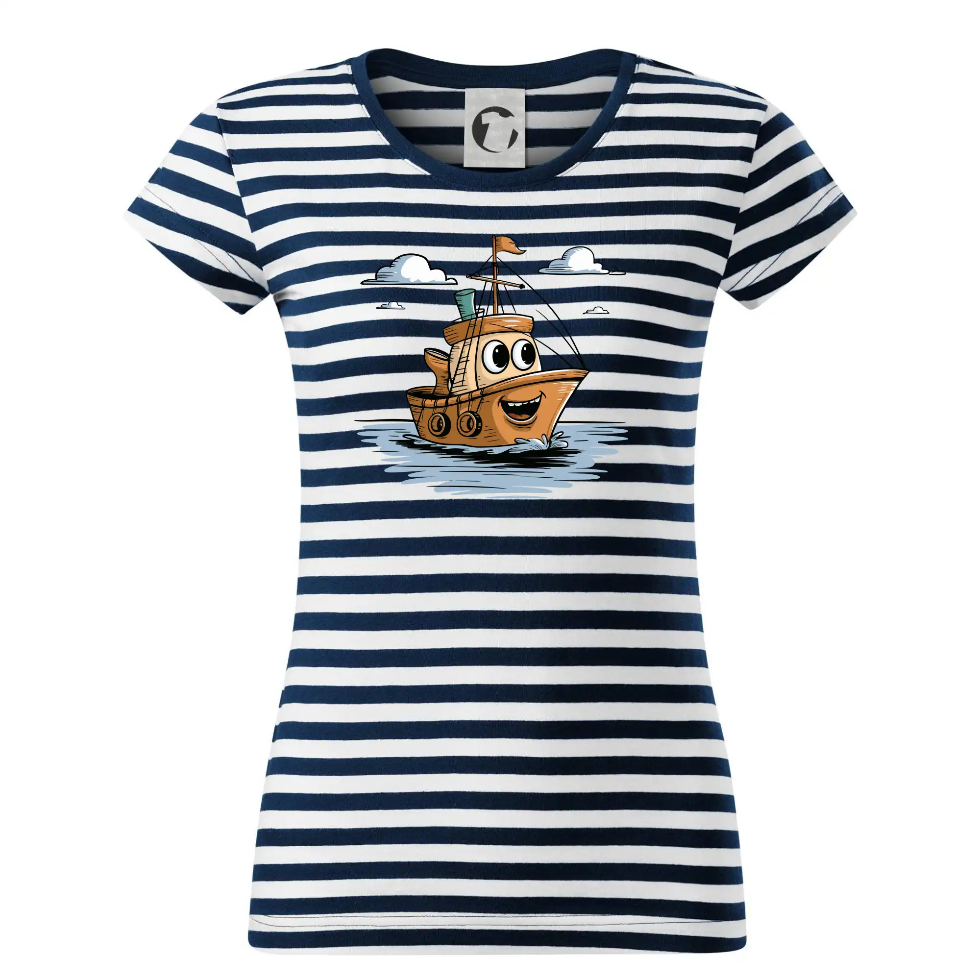 Tričká pre zamilovaných - Parové tričko - Loď a kotva - Tričko na vodu