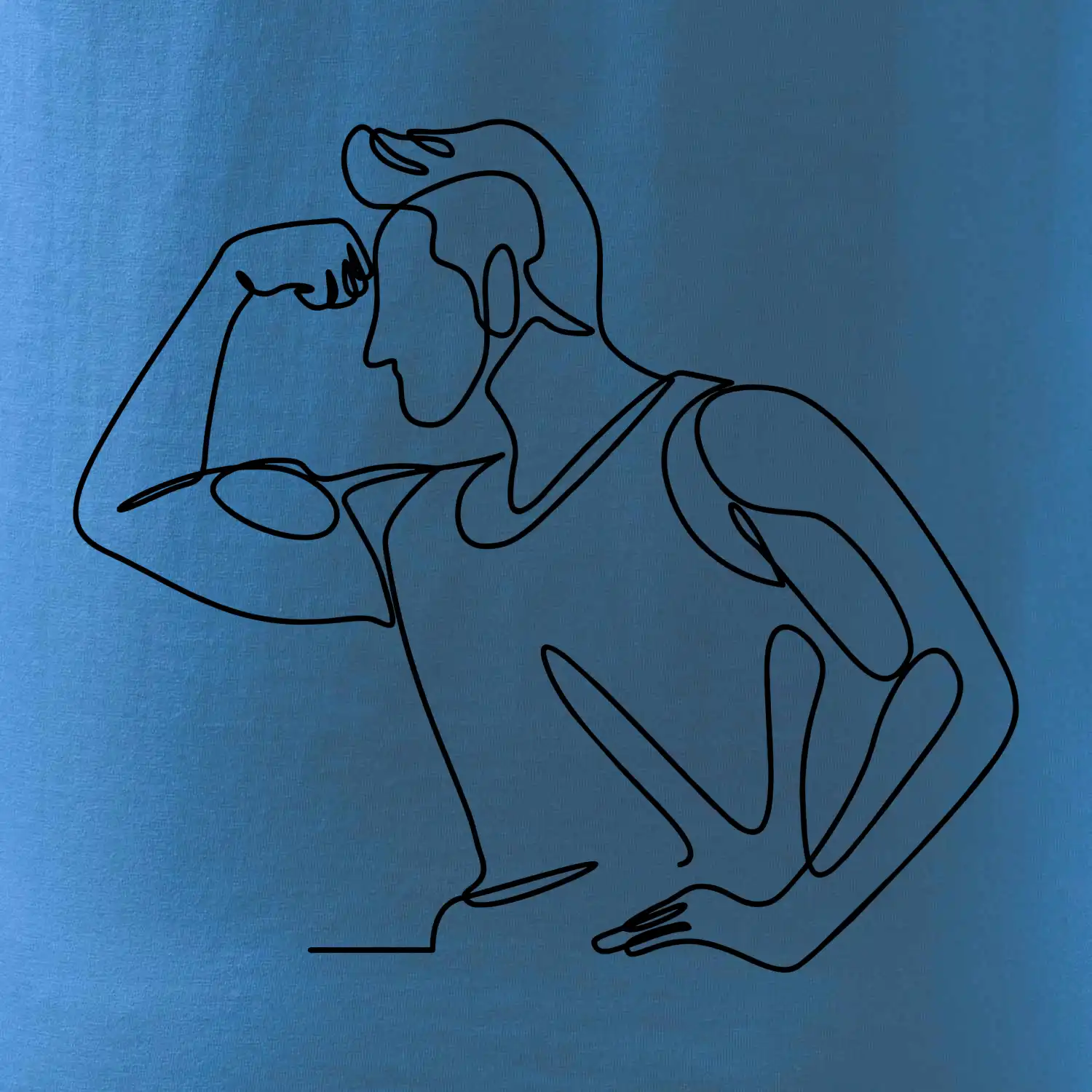 Posilování biceps jedním tahem