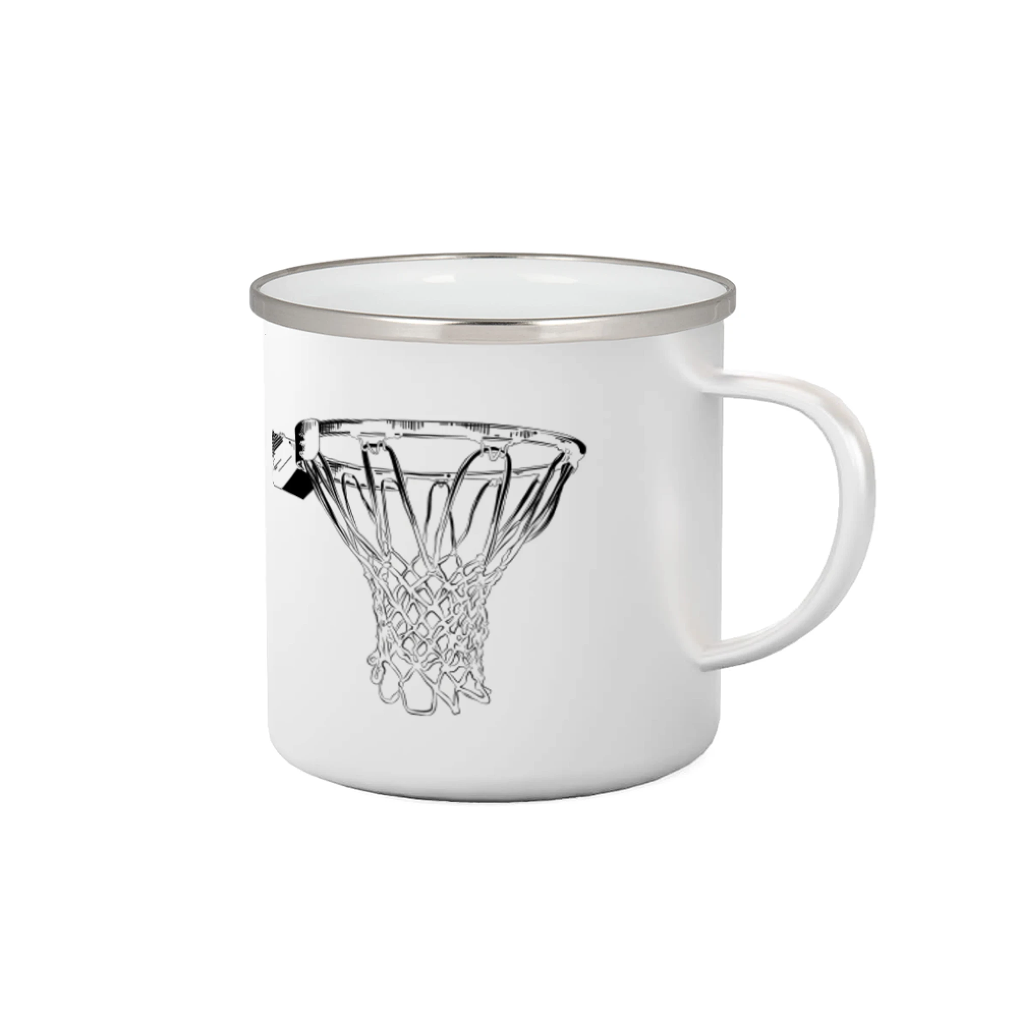 Basketbalová tričká - Basketbalový kôš - Plecháčik