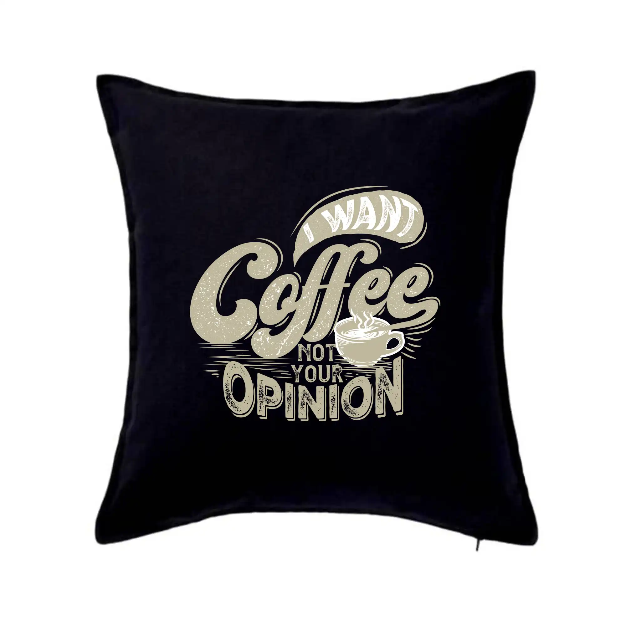 Motívy pre baristu a milovníkov kávy - Coffee opinion - Vankúš 50x50