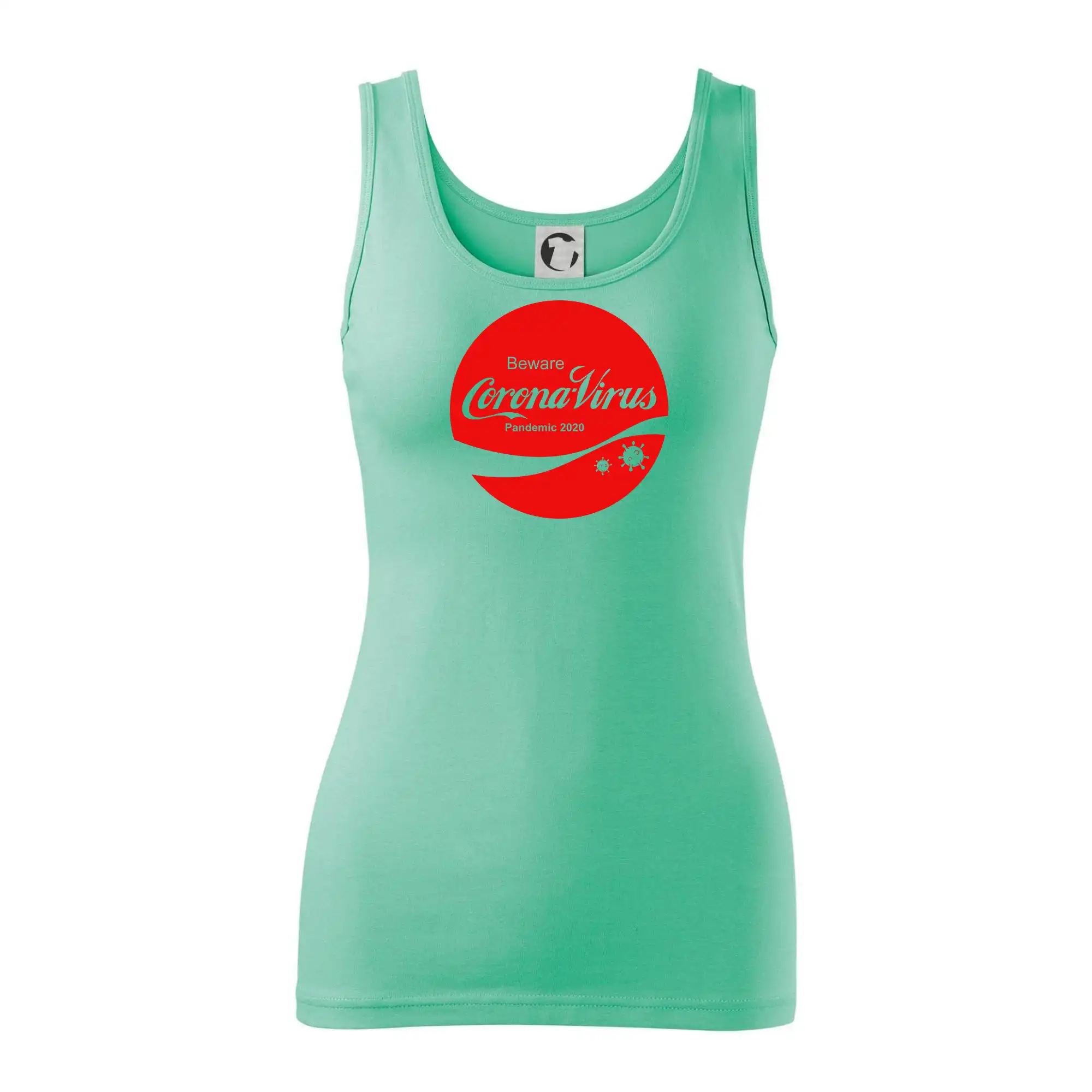 Corona virus pandemic logo