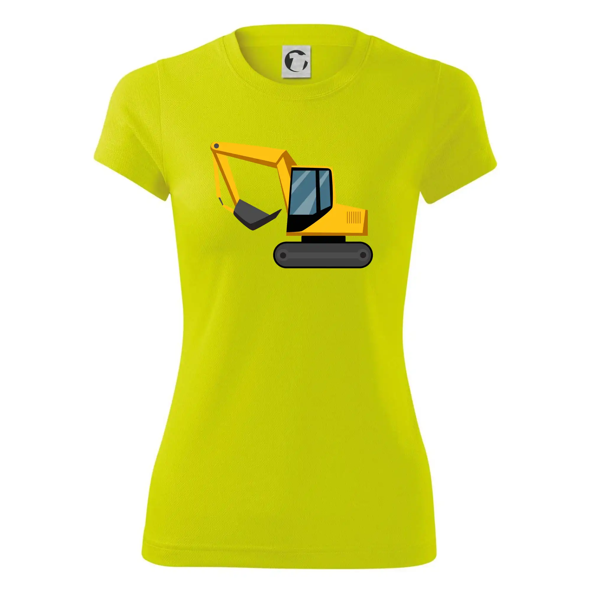 Bagr bez nápisu  z boku