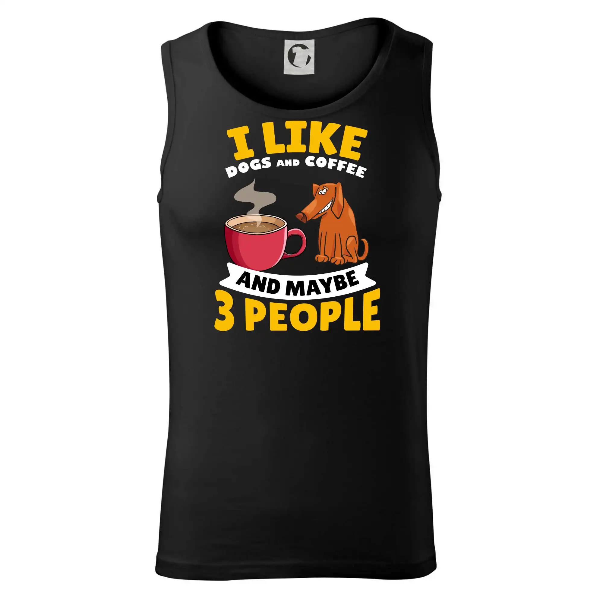 I like dogs and coffee and maybe 3 people