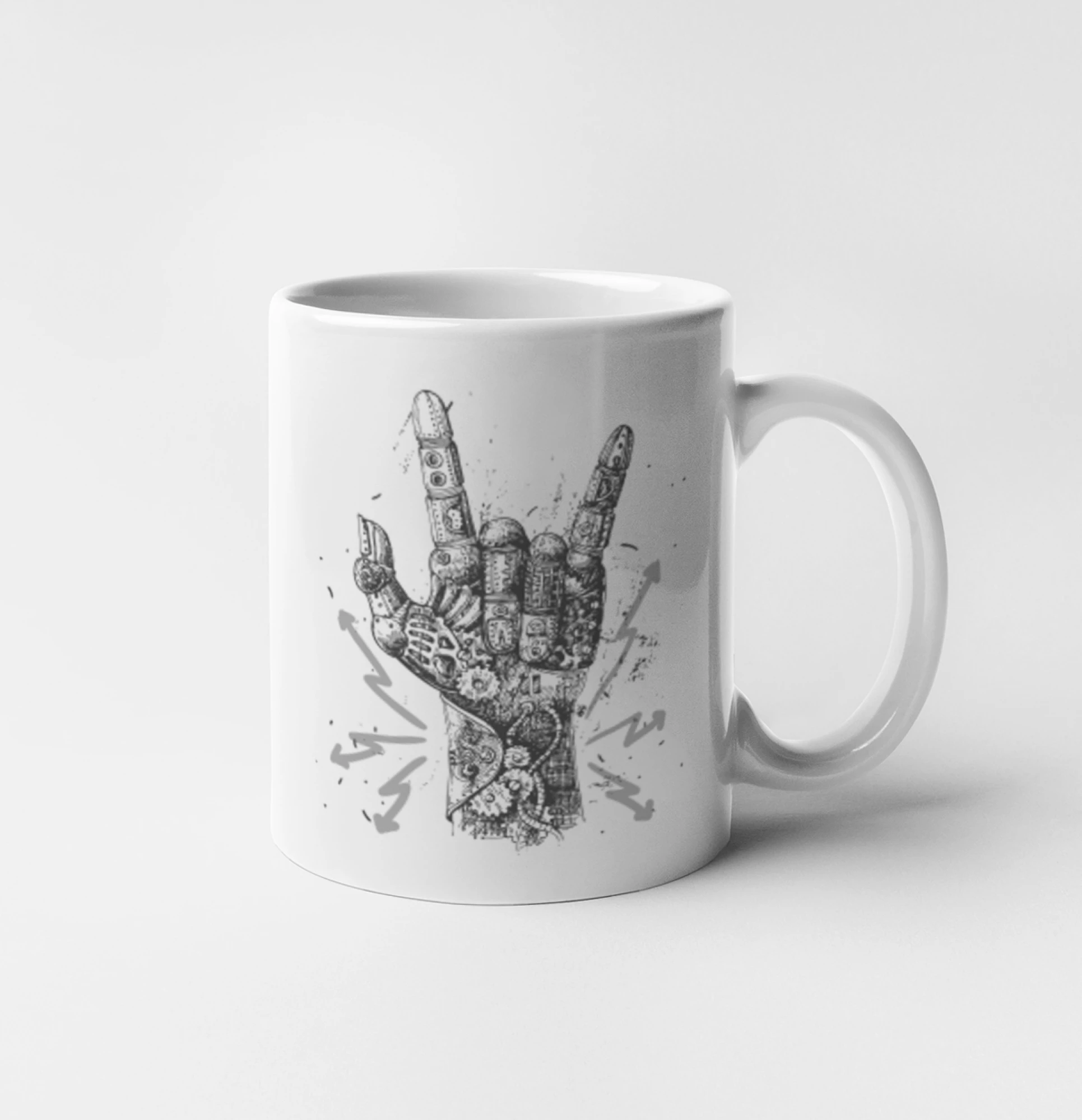 Metal mechanical ruka