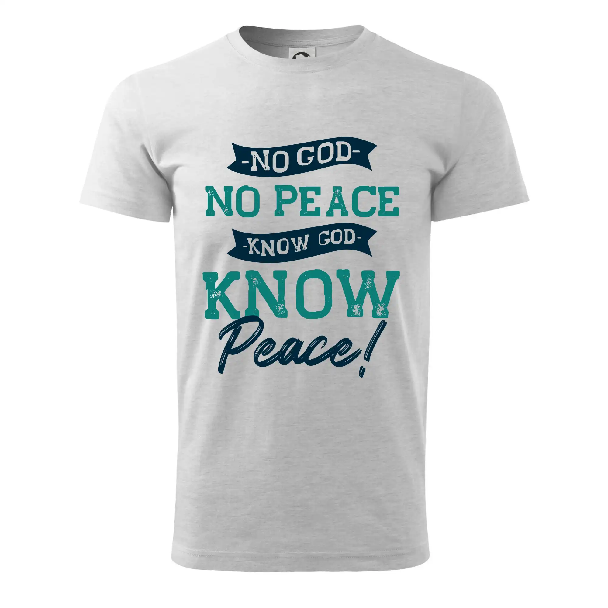 No God no peace, know god know peace