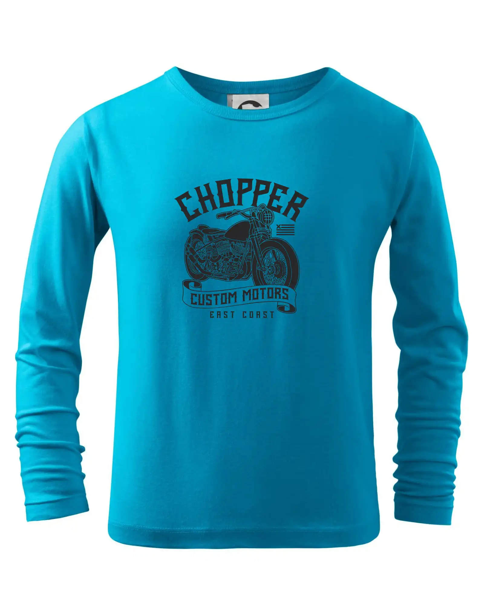 Tričká pre motorkárov¨ - Chopper custom motors - Tričko detské Long Sleeve