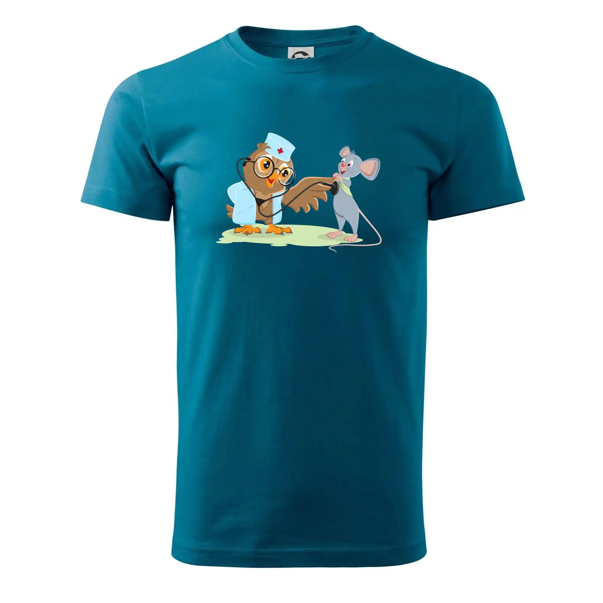 Sova veterinár - Klasické pánske tričko vyššej gramáže