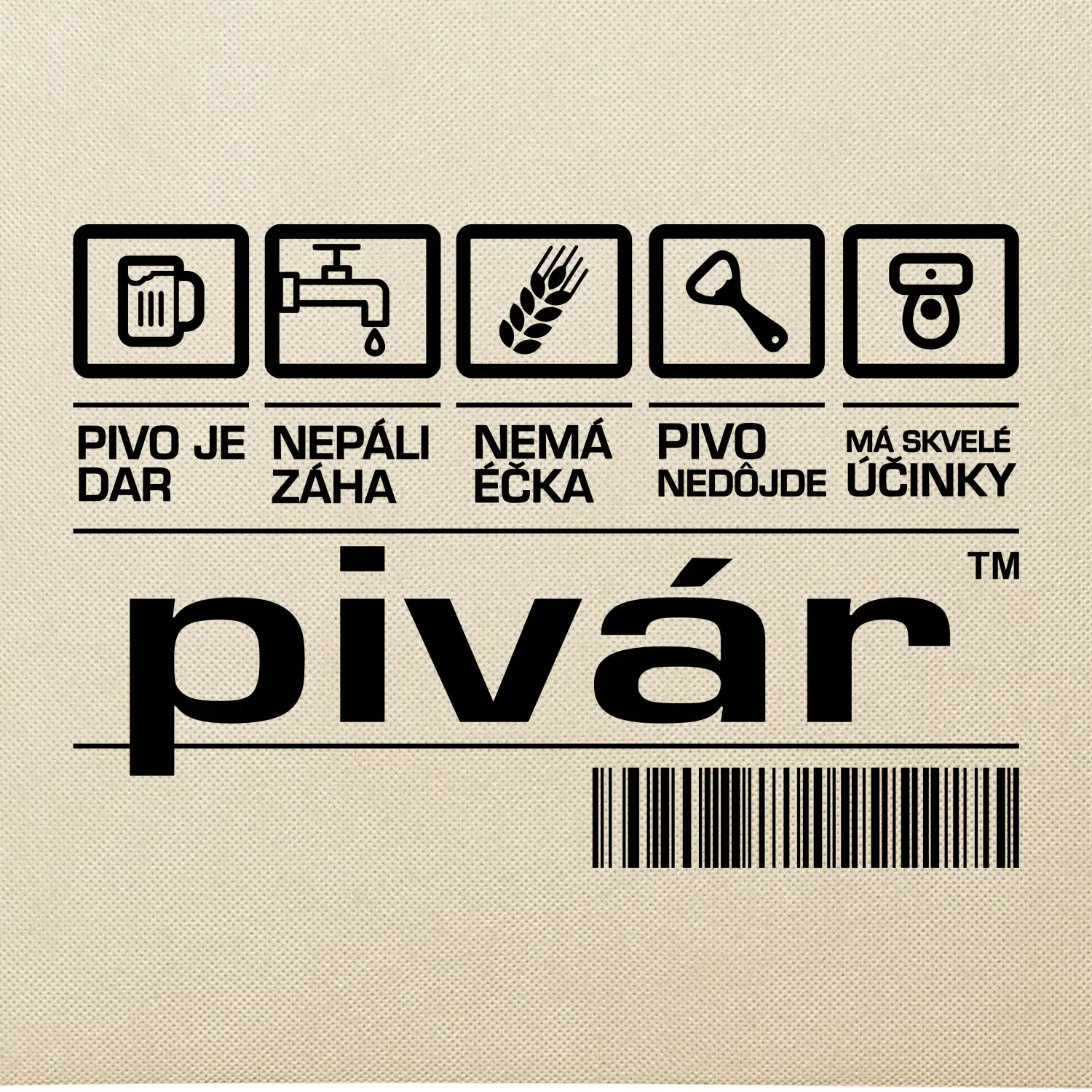 Čiarový kód - pivár
