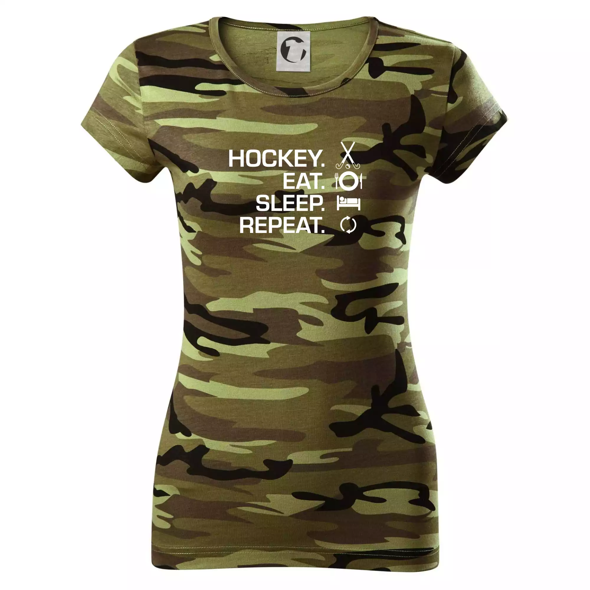 Pozemní hokej eat sleep repeat
