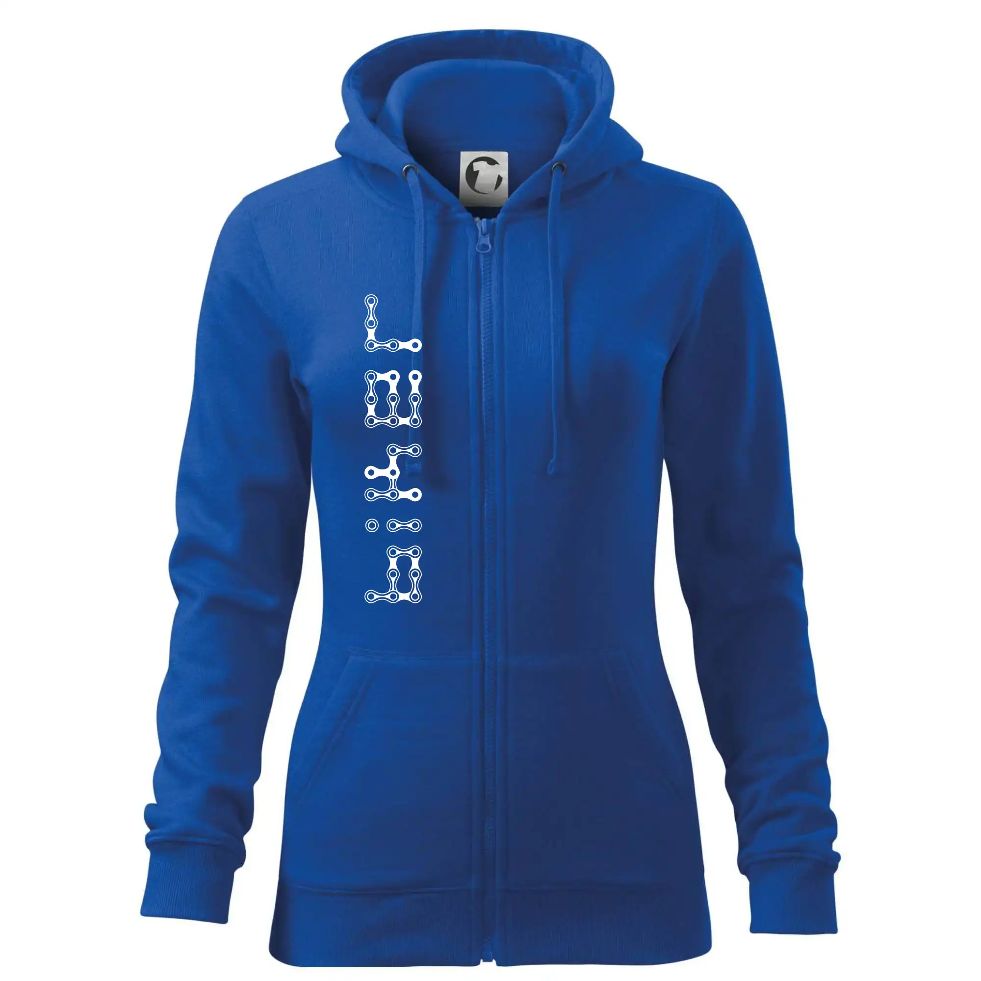 Biker nápis na výšku řetěz