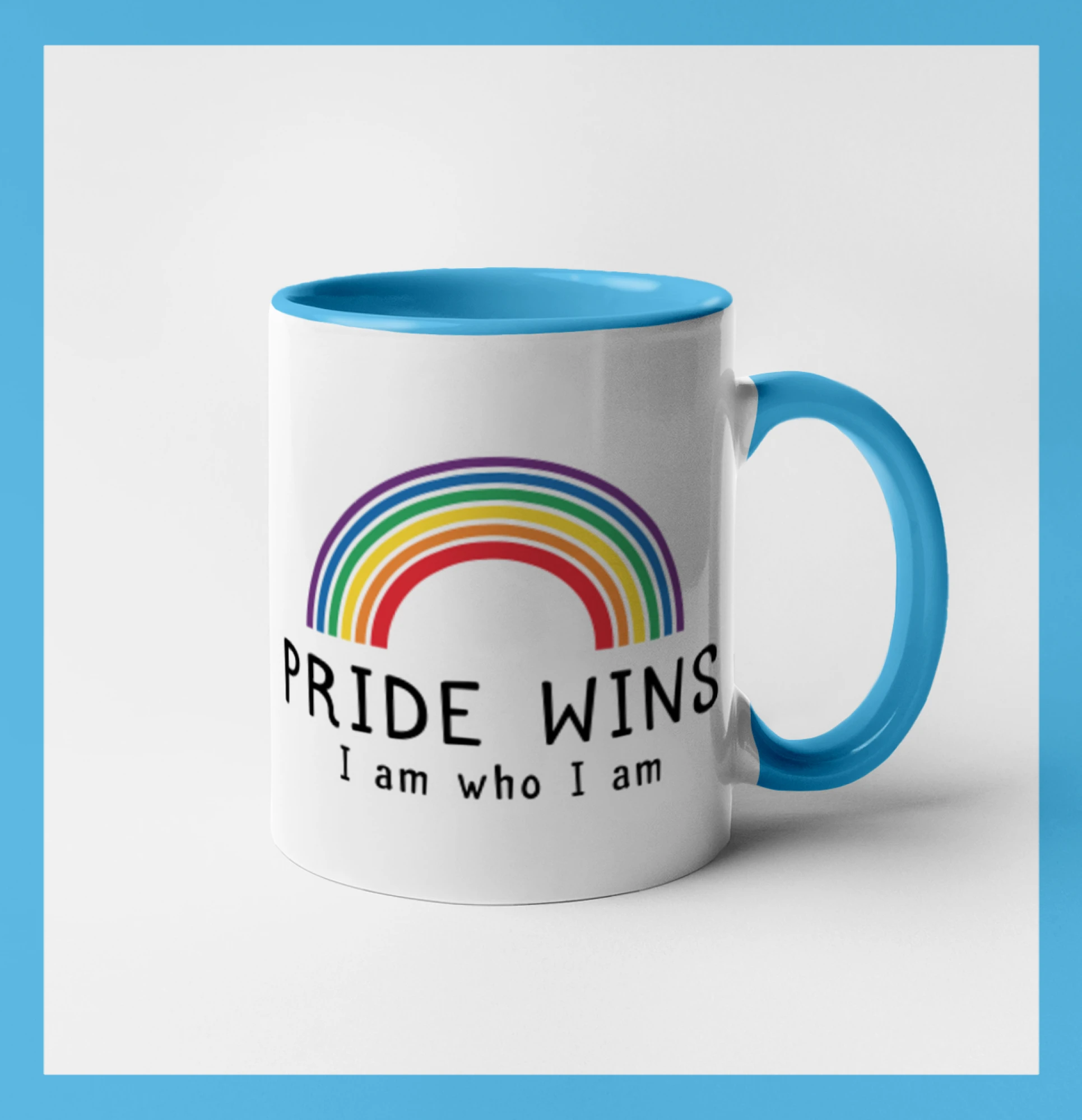Pride wins i am who i am