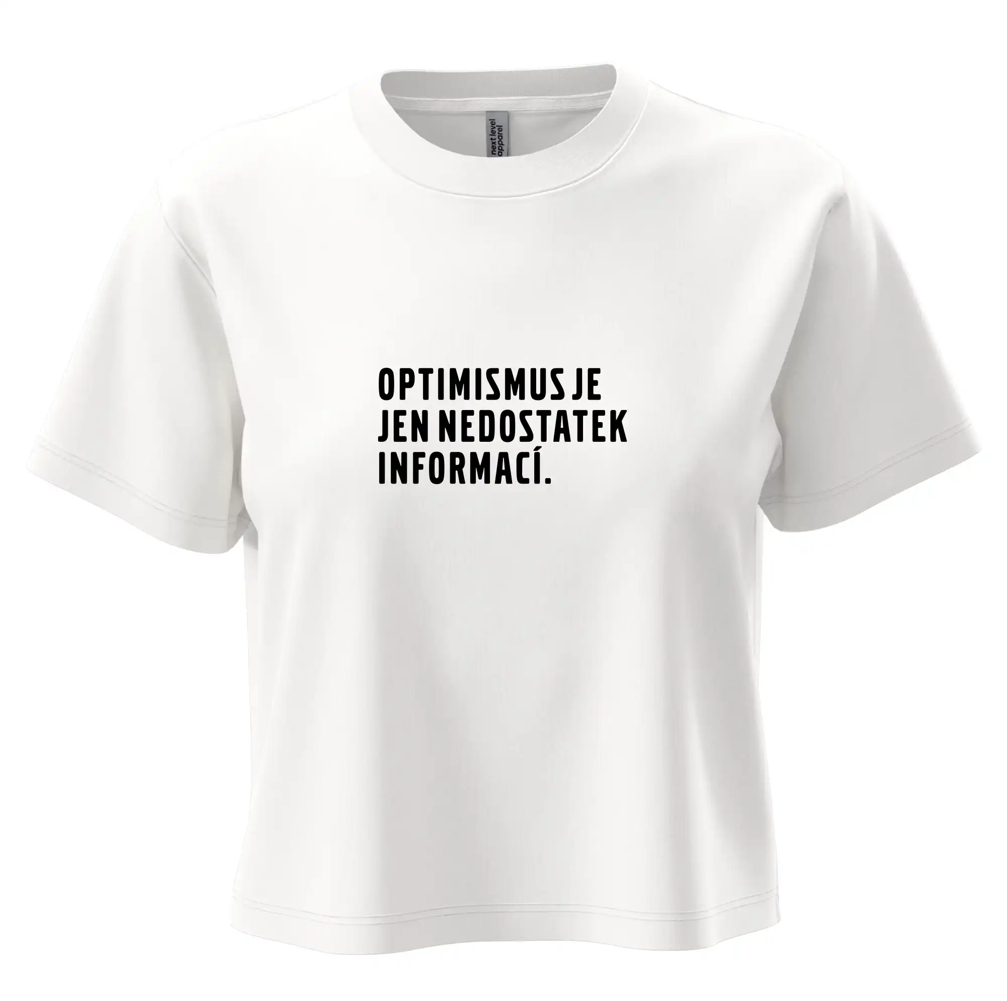 Citát - Optimismus je jen nedostatek informací