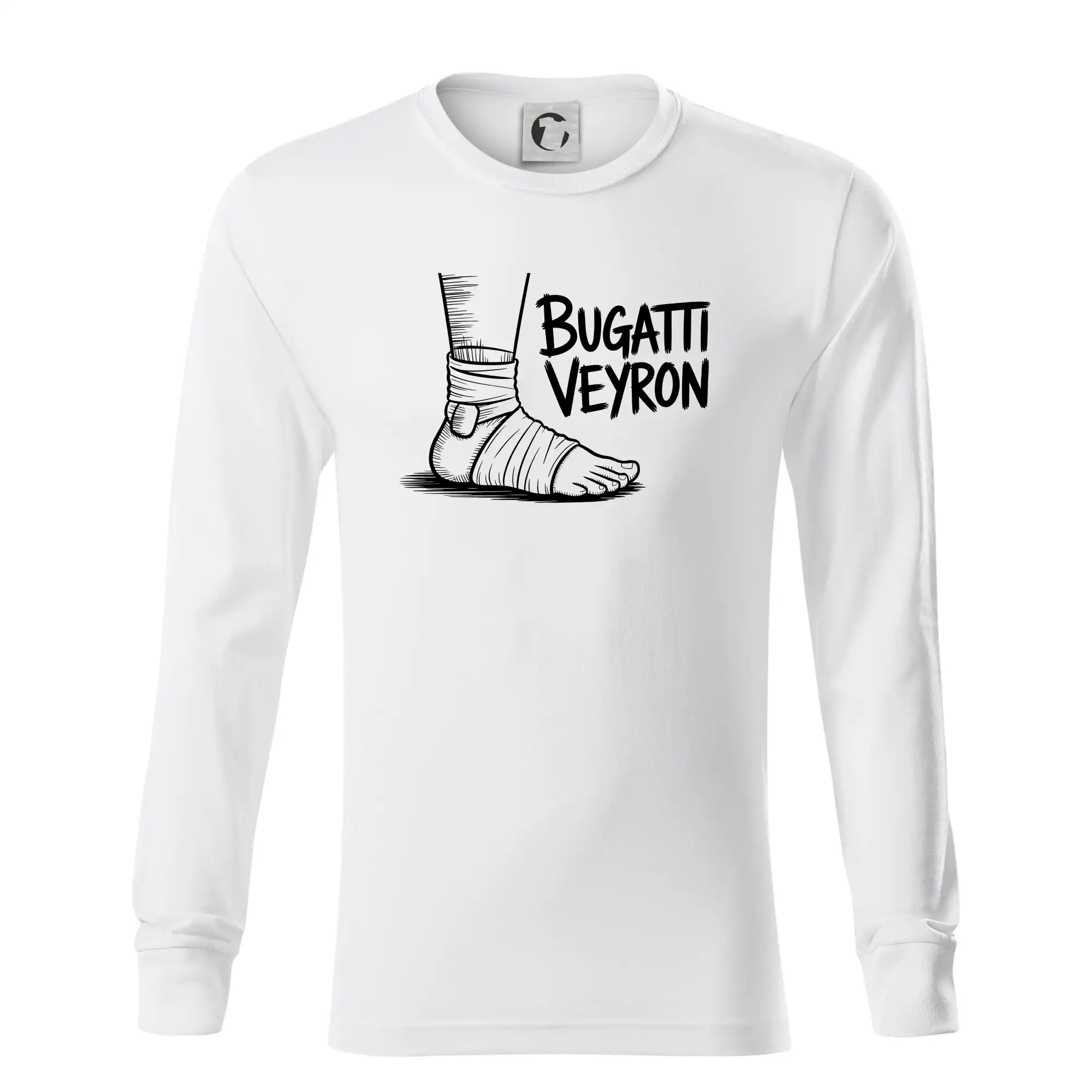 Tričká na párty - Bugatti vejron - Tričko s dlhým rukávom LS R05