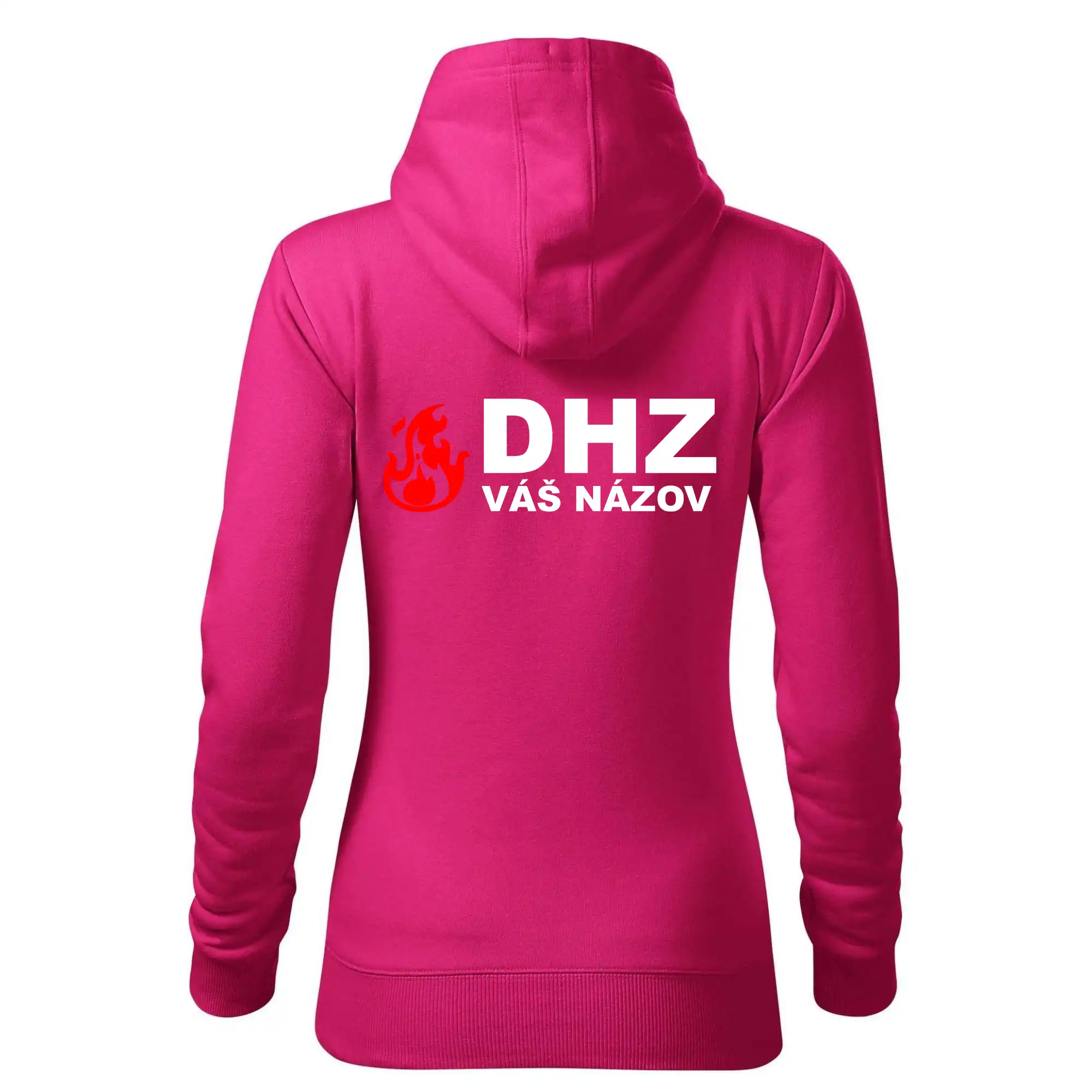DHZ (oheň, firesport, názov sboru - vlastný nápis)
