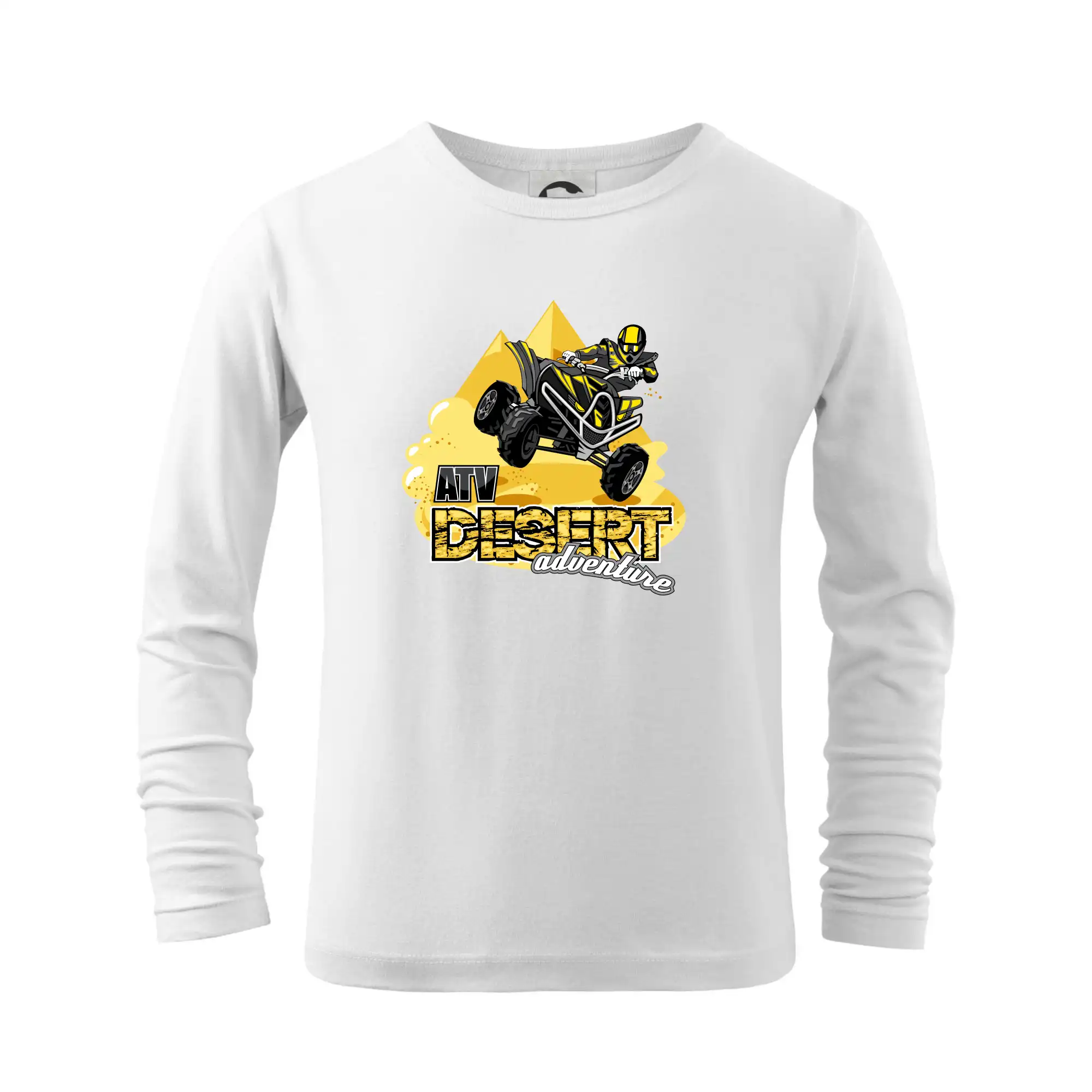 Tričko s štvorkolkou - ATV štvorkolka desert adventure - Tričko detské Long Sleeve