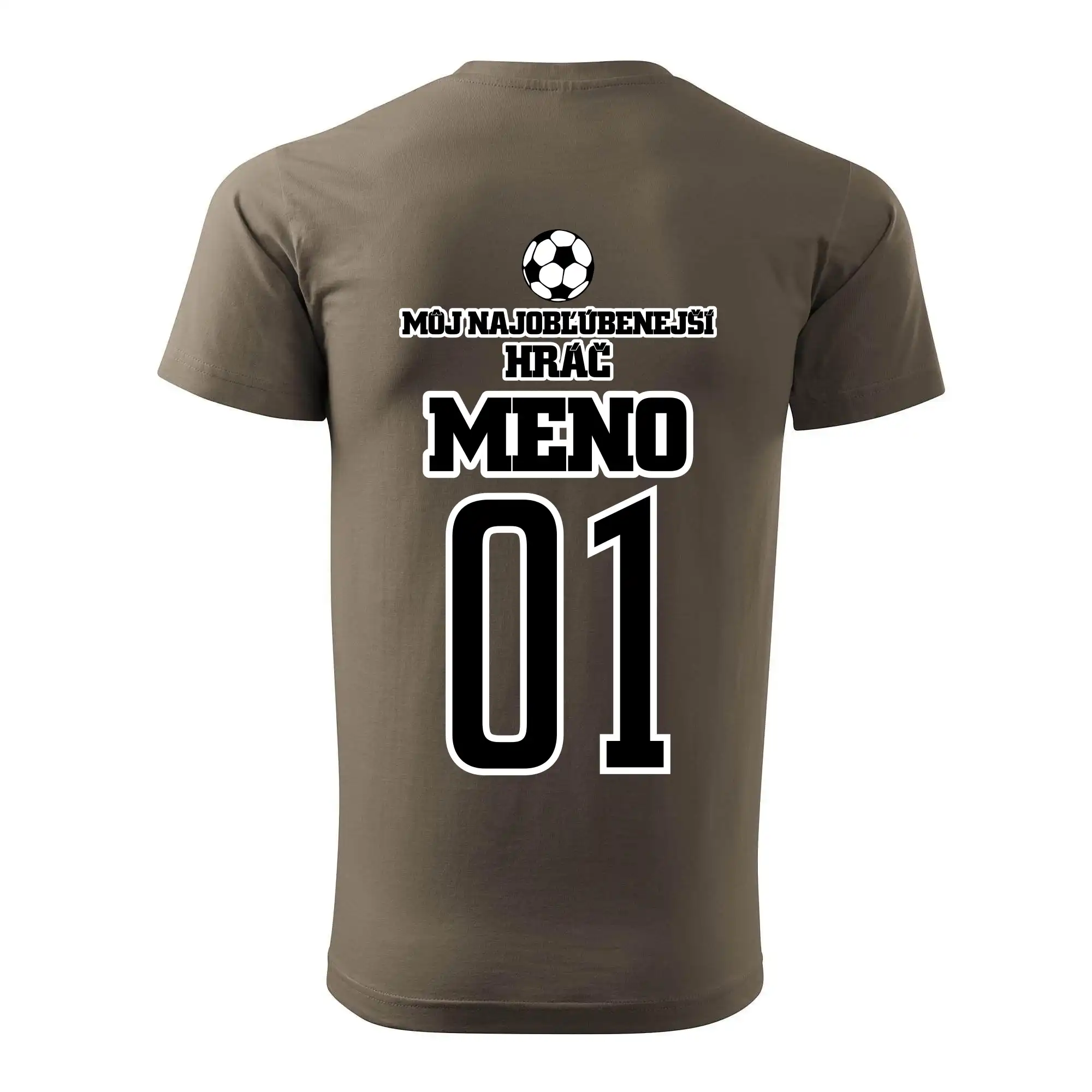 Môj najobľúbenejší hráč - Vaše meno a číslo