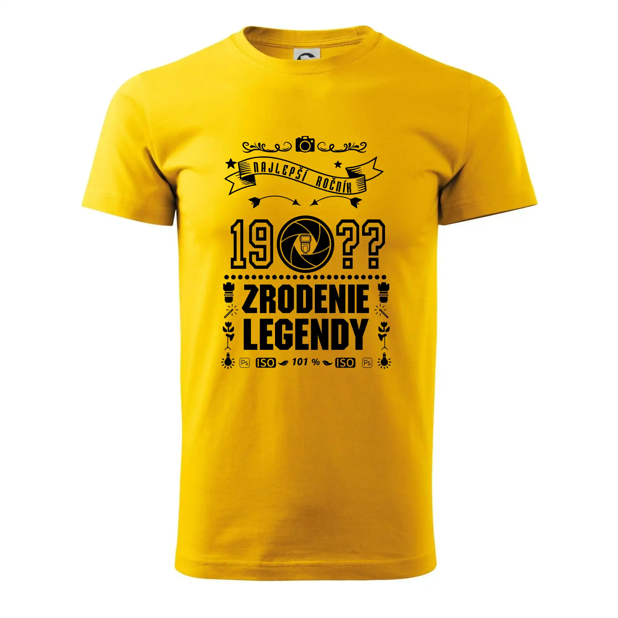 Trička Zrodenie legendy - Zrodenie legendy pre fotografa - Pánske tričko nižšej gramáže